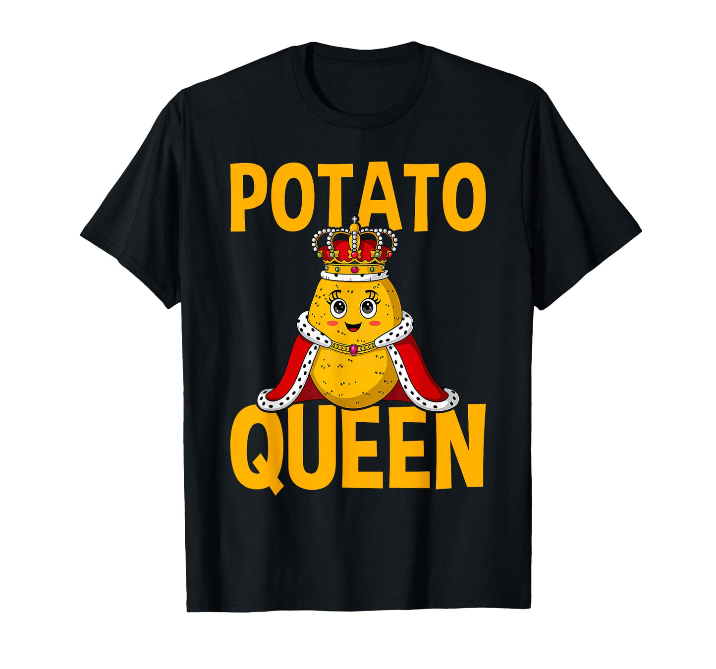 Potato Queen | Womens Potato Girls Potato T-Shirt