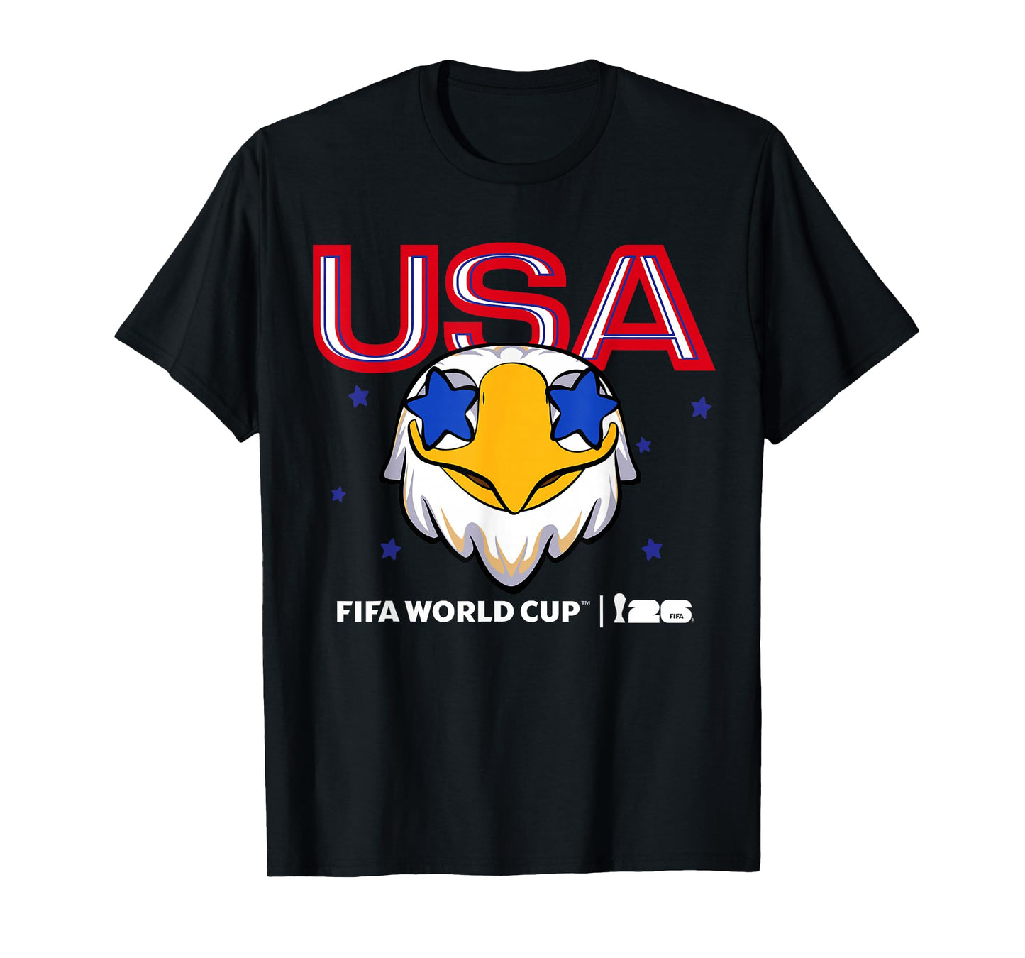 FIFA World CUP26 USA Mascot Stars T-Shirt