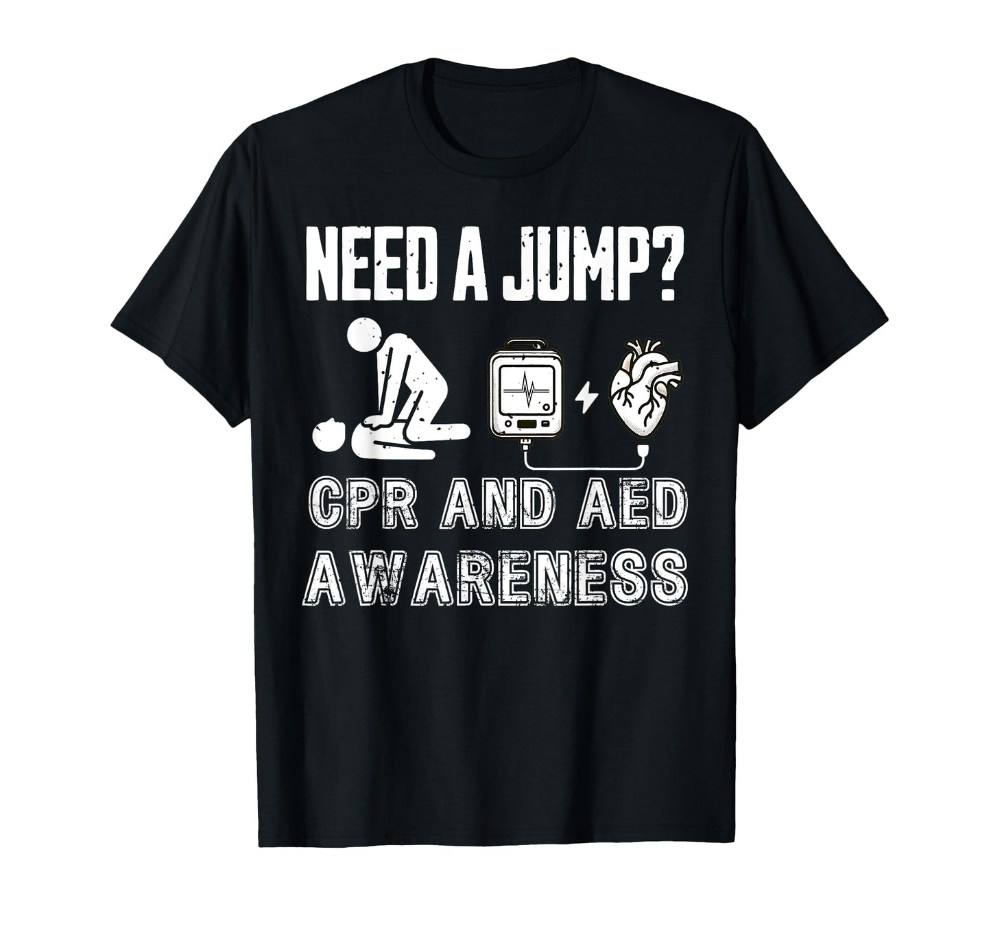 Funny National CPR and AED Awareness Week 2024 Men's Women's T-Shirt