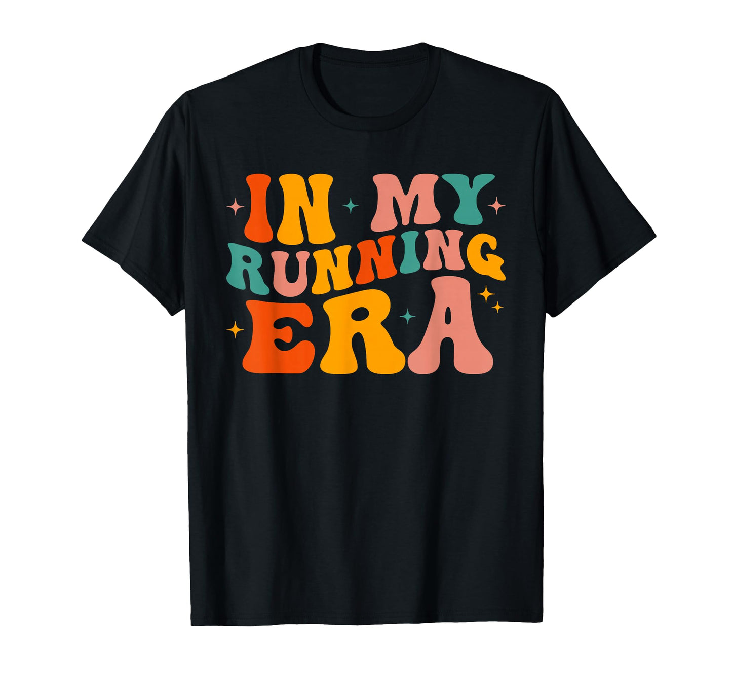 In My Running Era Runner Marathon Jogging Fitness Sport Cute T-Shirt