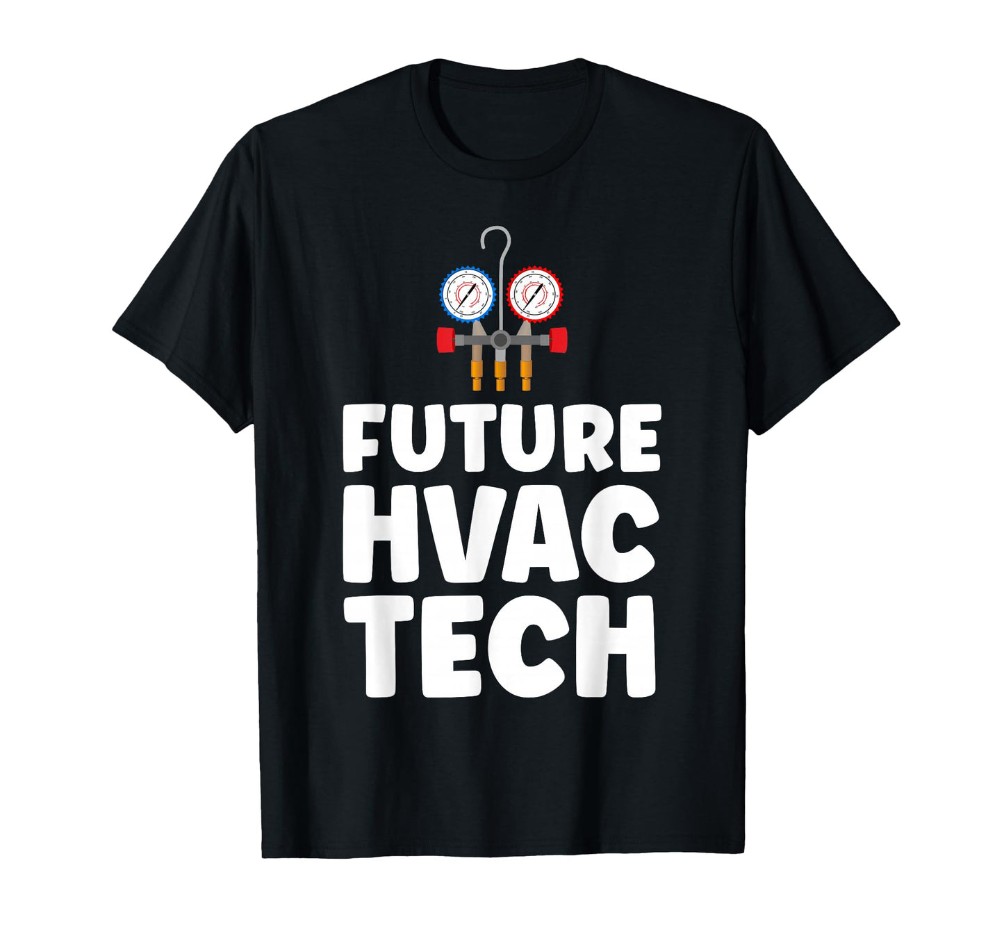 HVAC Technician Tech Vintage Future Hvac Tech T-Shirt