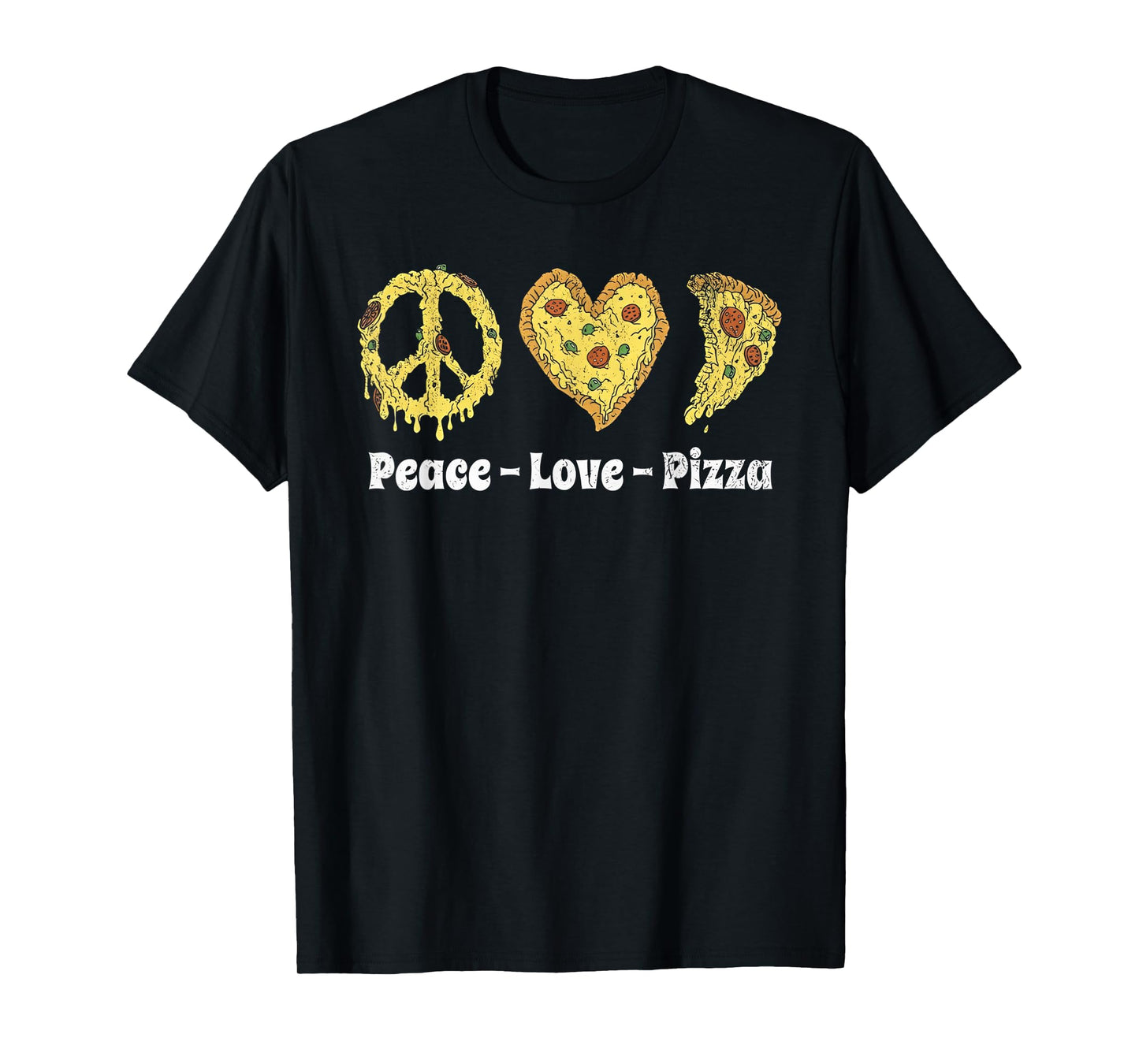 Peace Love Pizza T-Shirt