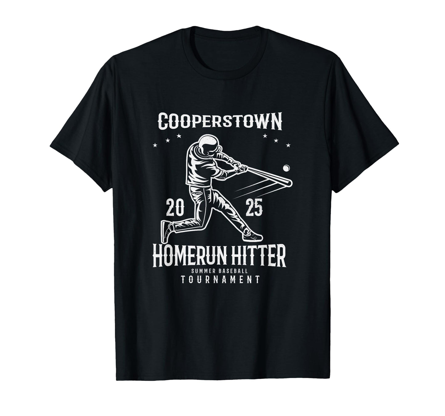 Cooperstown Baseball Homerun Hitter T-Shirt