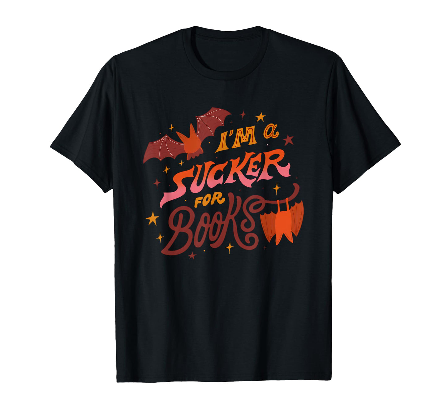 I'm A Sucker For Books Halloween T-Shirt