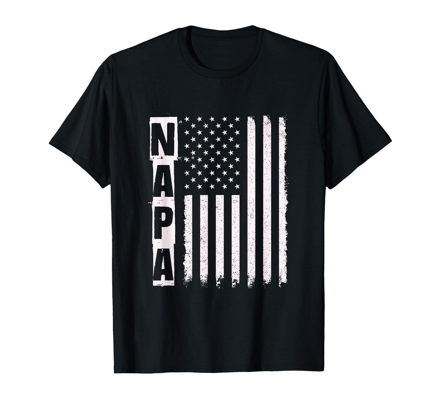 Napa Father's Day American Flag 4th of July T-Shirt