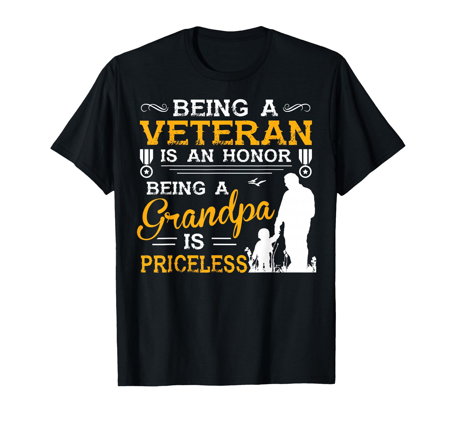 Veteran Grandpa Gift for Grandfather T-Shirt