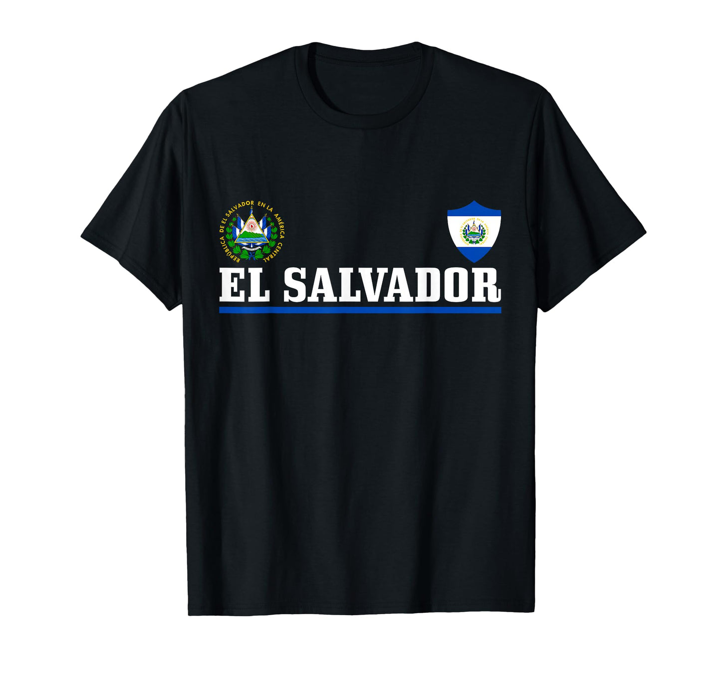 El Salvador Pride Salvadoran Flag T-Shirt