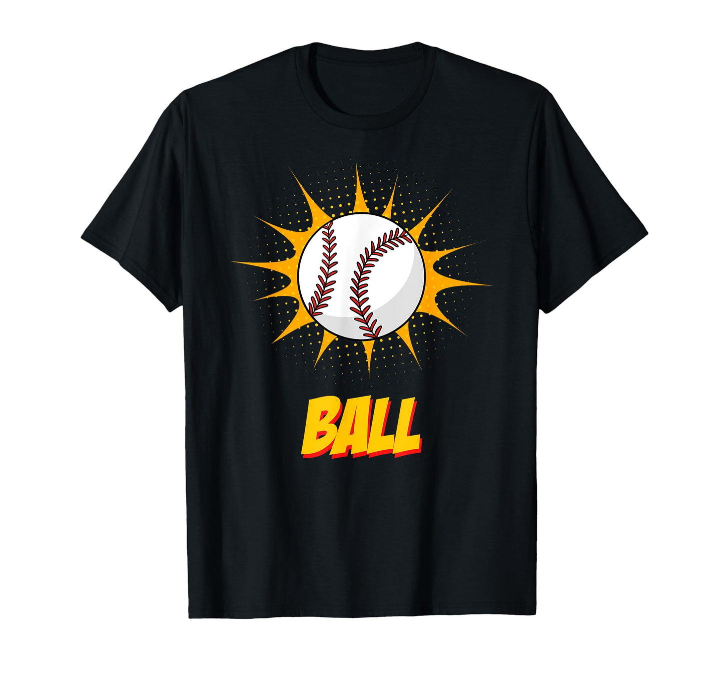 Bat And Ball Matching Couple Halloween Baseball Best Friends T-Shirt