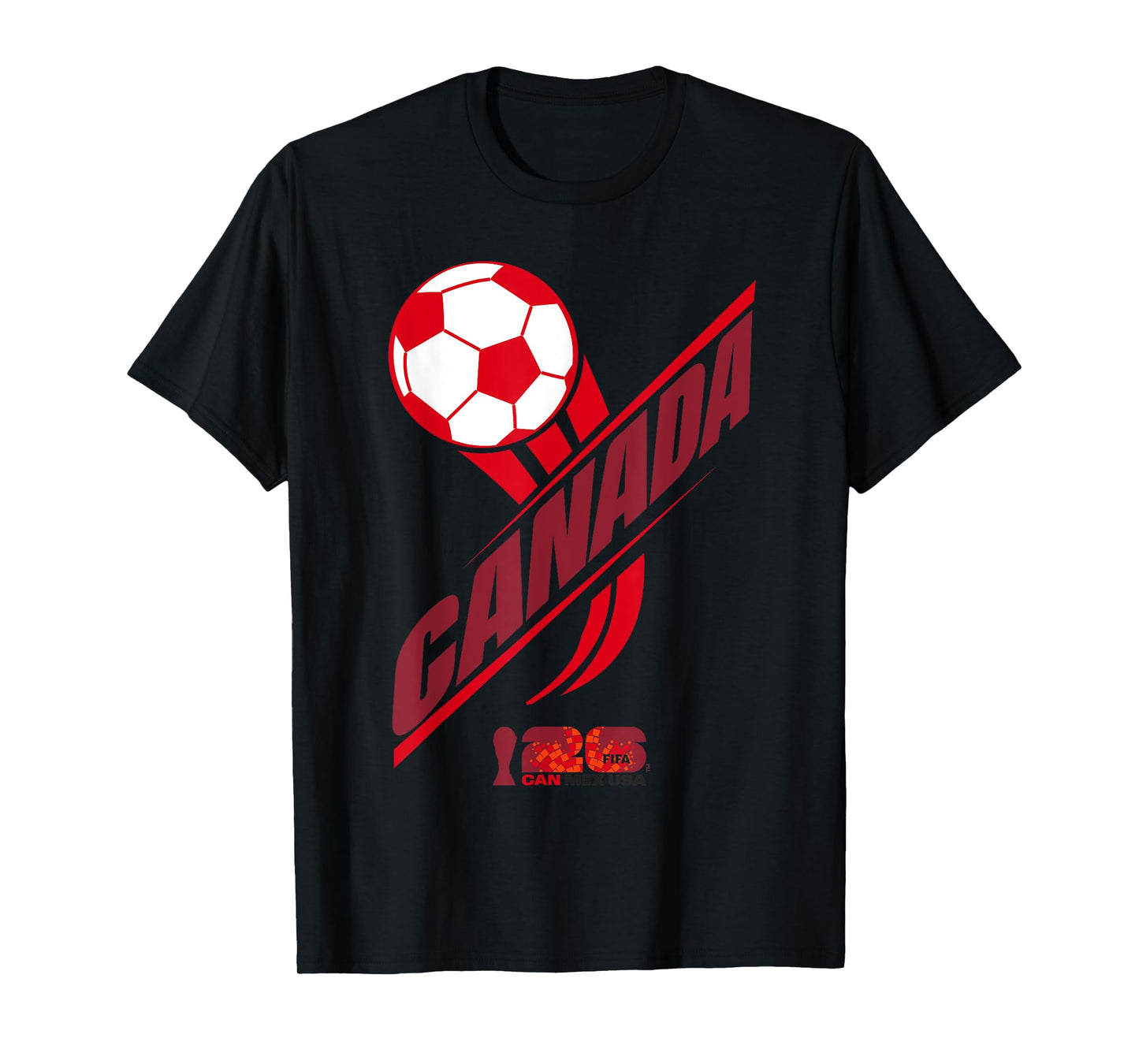 FIFA WORLD CUP26 Canada Host Country Ball T-Shirt