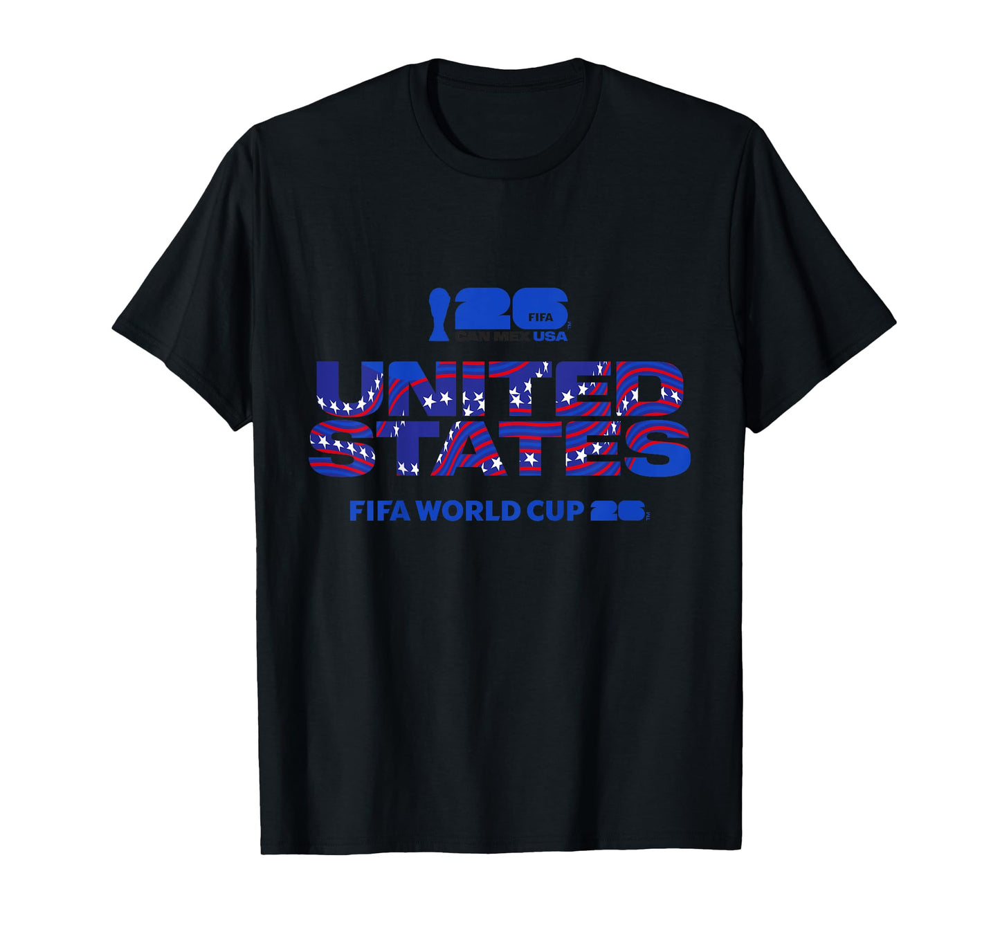 Kids FIFA WORLD CUP26 USA Host Country Stars and Stripes T-Shirt