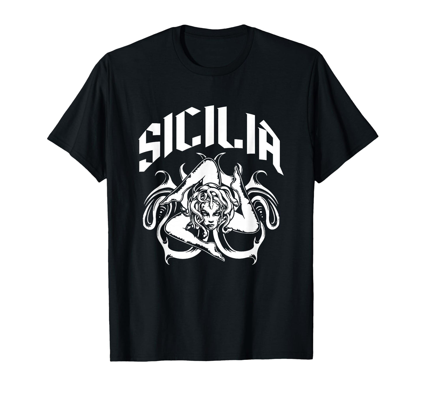 Sicilia Flag Sicily Palermo Italy T-Shirt