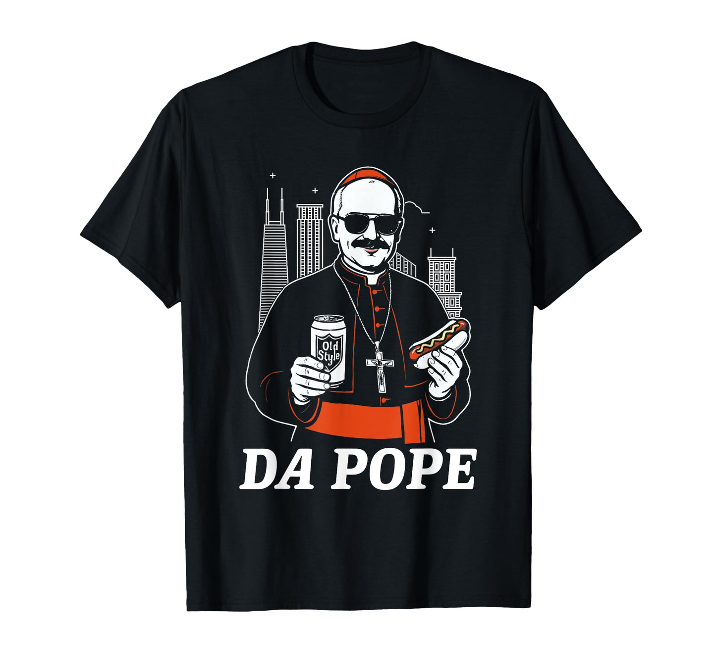 Da Pope From America Chicago Pope Leo XIV Provost T-Shirt
