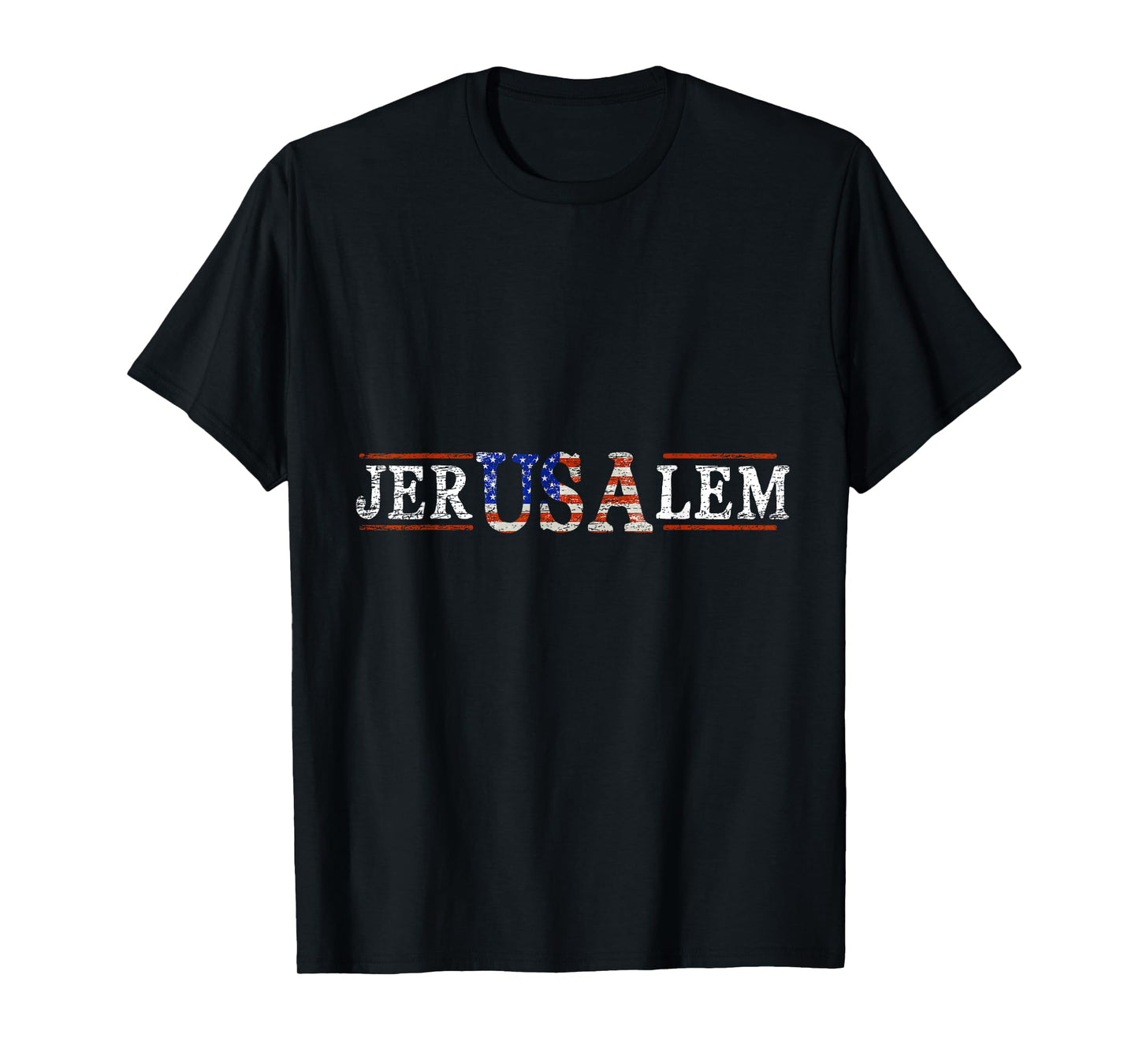 Jerusalem USA Israel T-Shirt