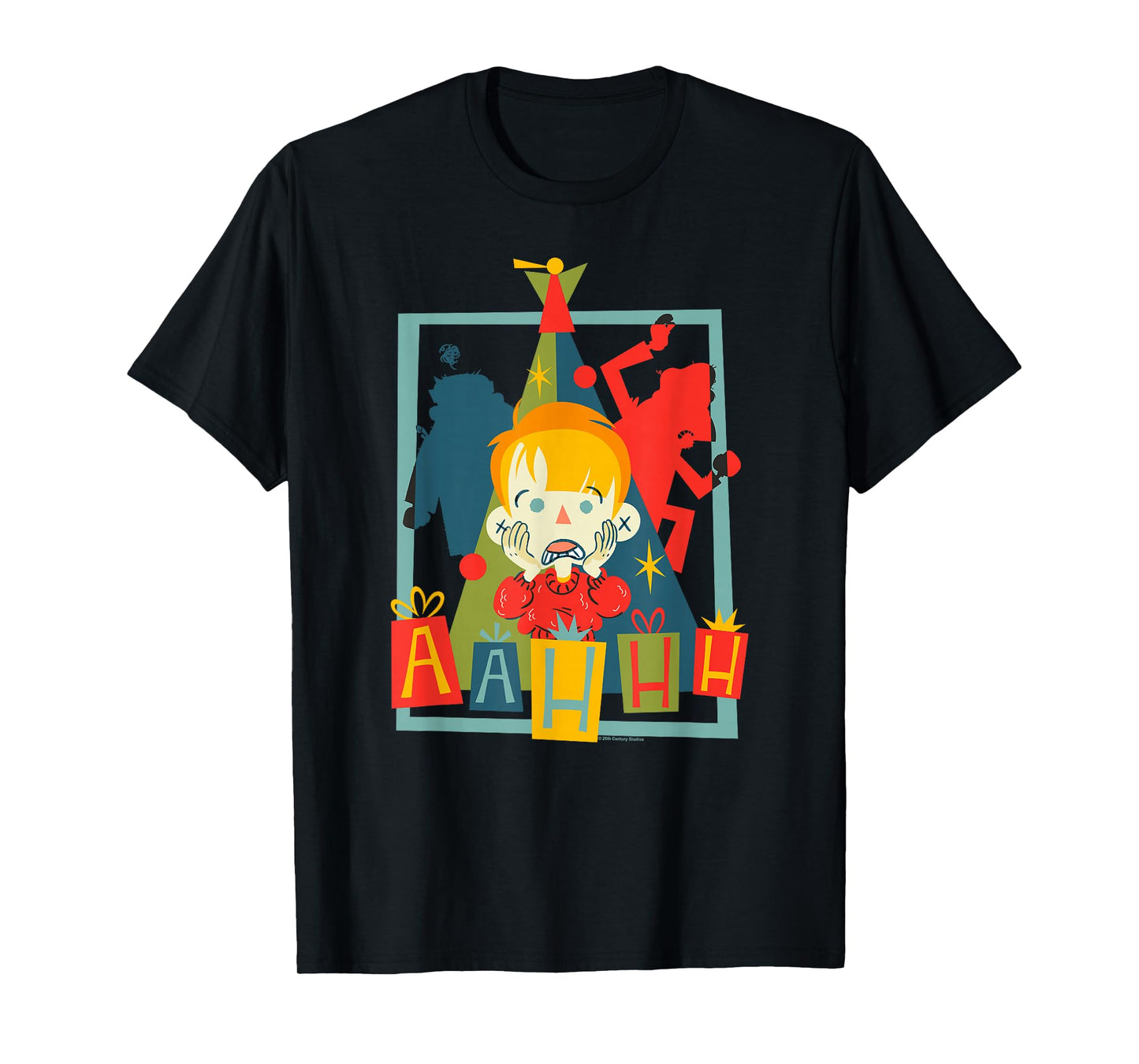 Home Alone Christmas Kevin McCallister Screaming Poster T-Shirt