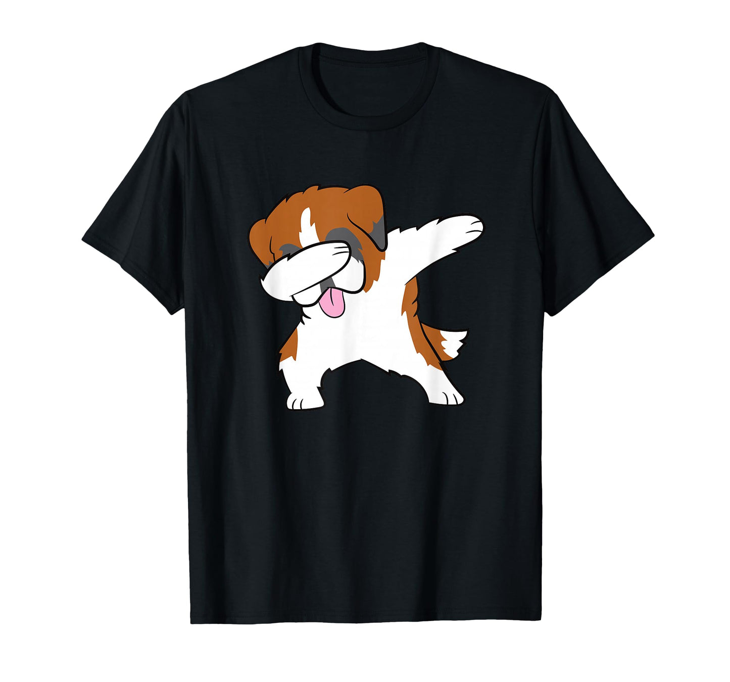 Polka Dot Saint Bernard T-Shirt
