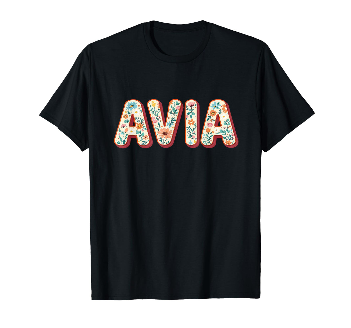 Wildflowers Avia Floral Mother's Day Avia T-Shirt