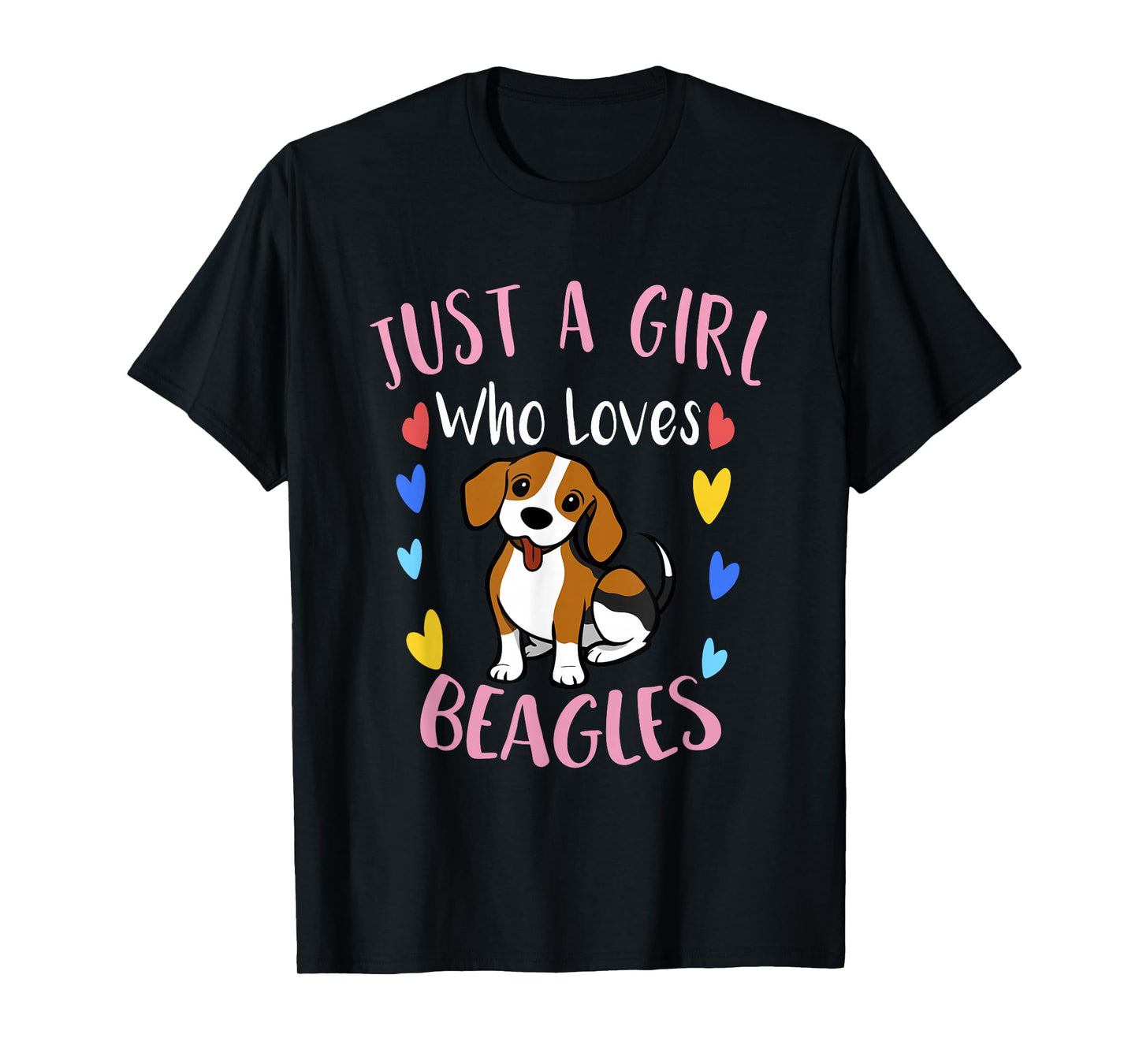 Cute Just a Girl Who Loves Beagles T-Shirt