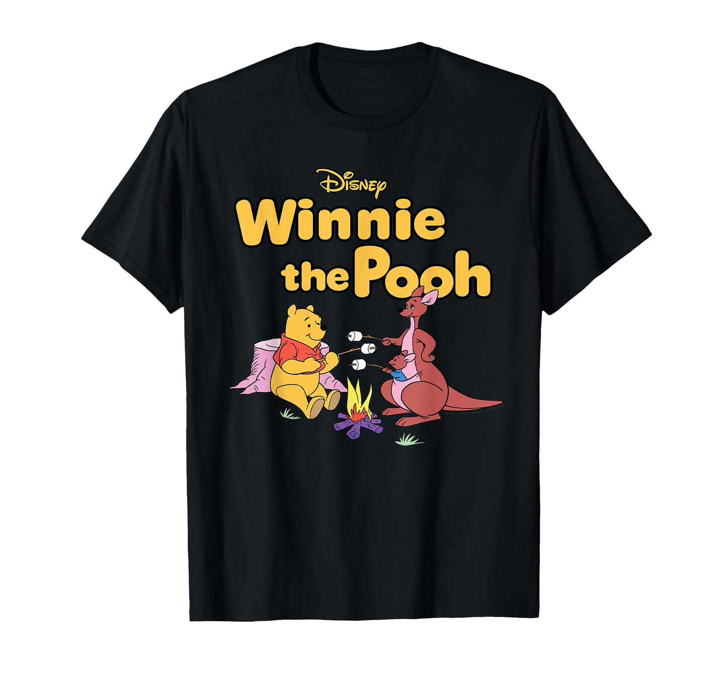 Disney Winnie the Pooh Kanga and Roo Camping Marshmallows T-Shirt