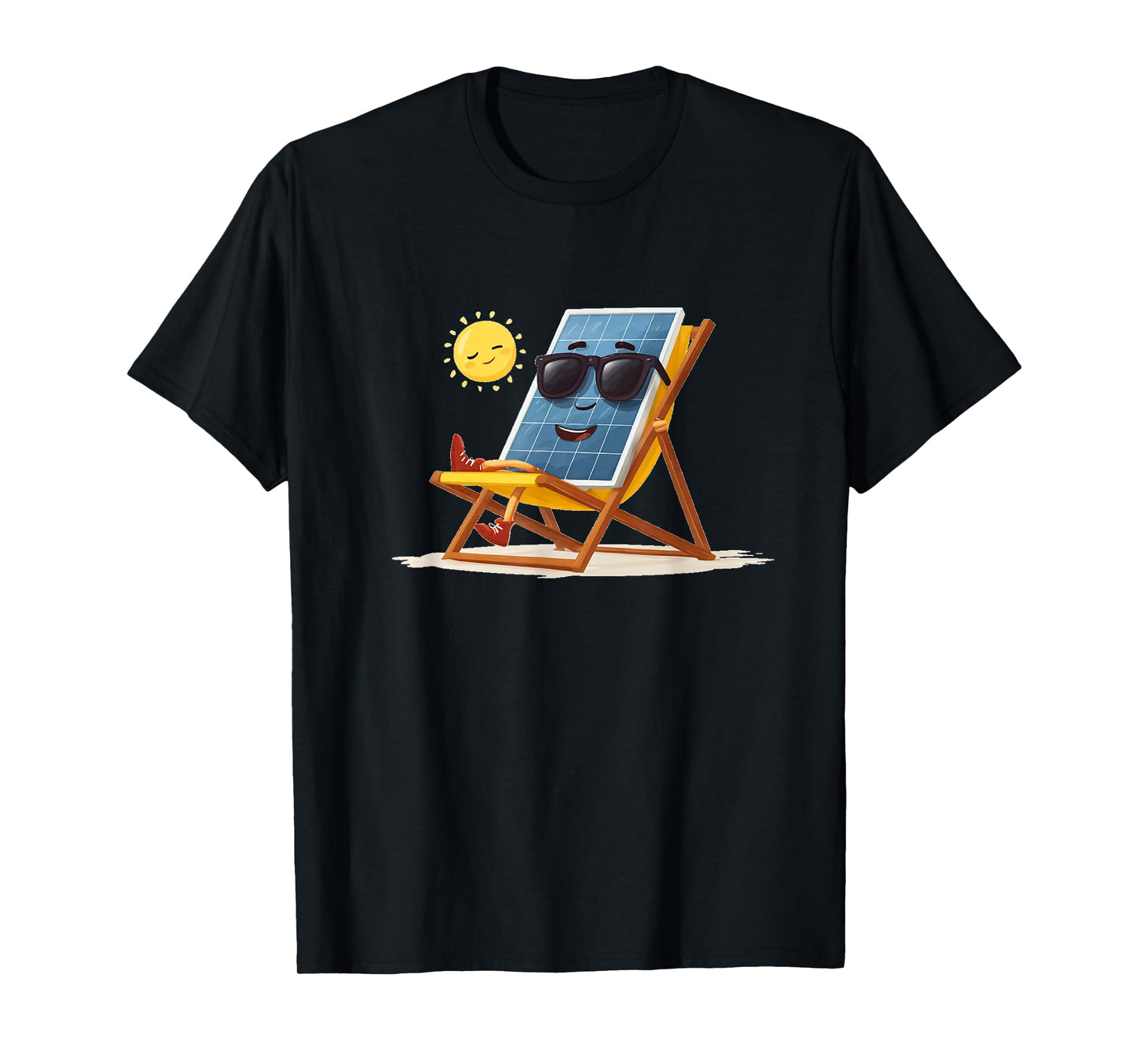 Funny Sunbath Solar Panel Costume for Boys and Girls T-Shirt