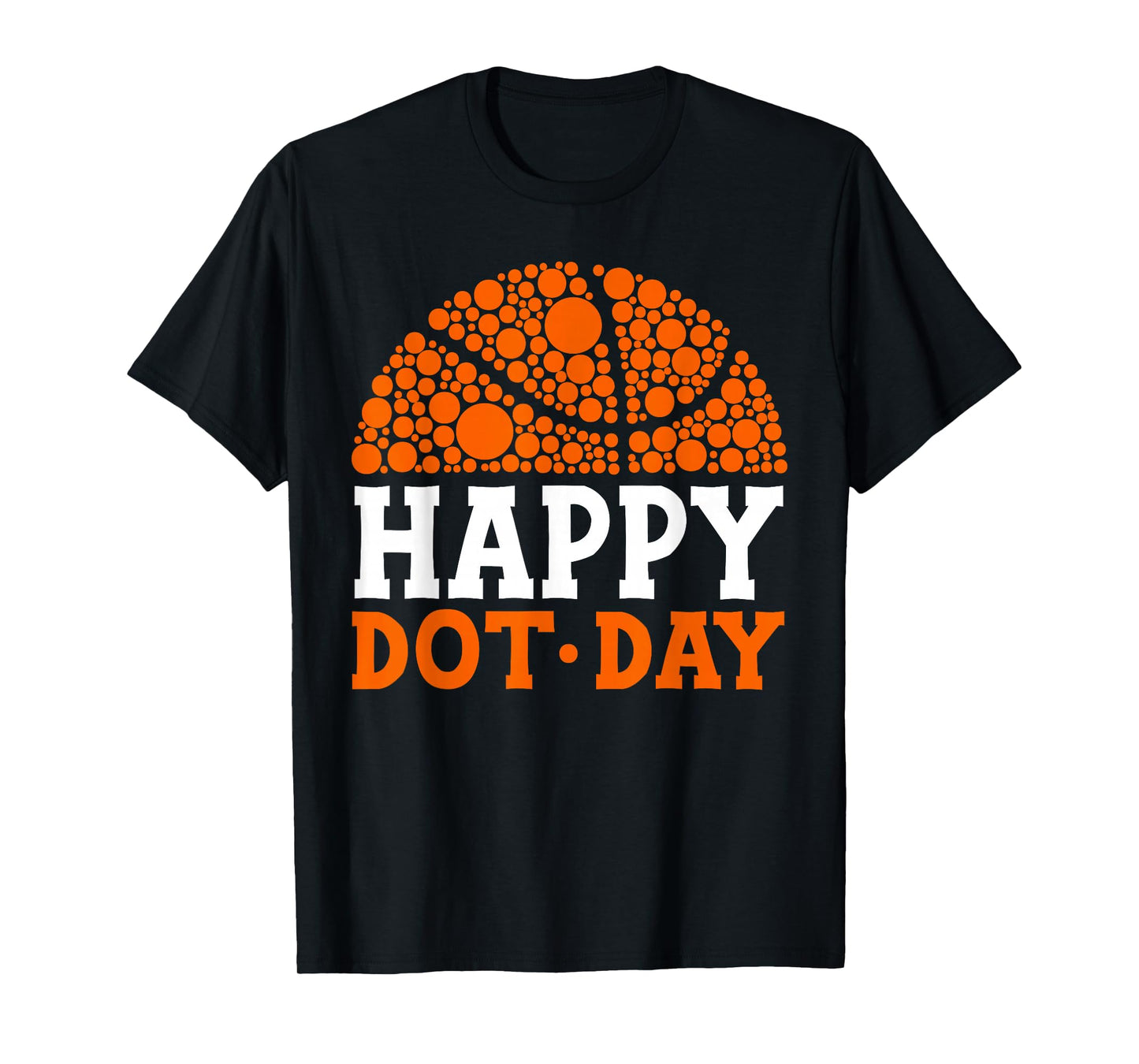 Happy Dot Day 2025 Polka Dot Basketball Ball Lover Boys Kids T-Shirt