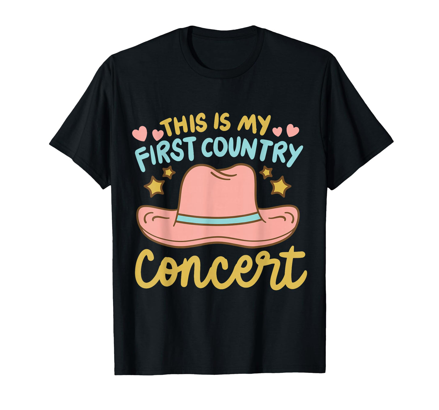 This Is My First Country Concert T-Shirt