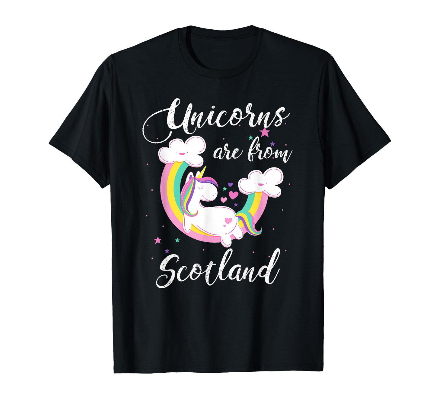 Unicorns Are From Scotland T-Shirt / Magical Unicorn Gift T-Shirt