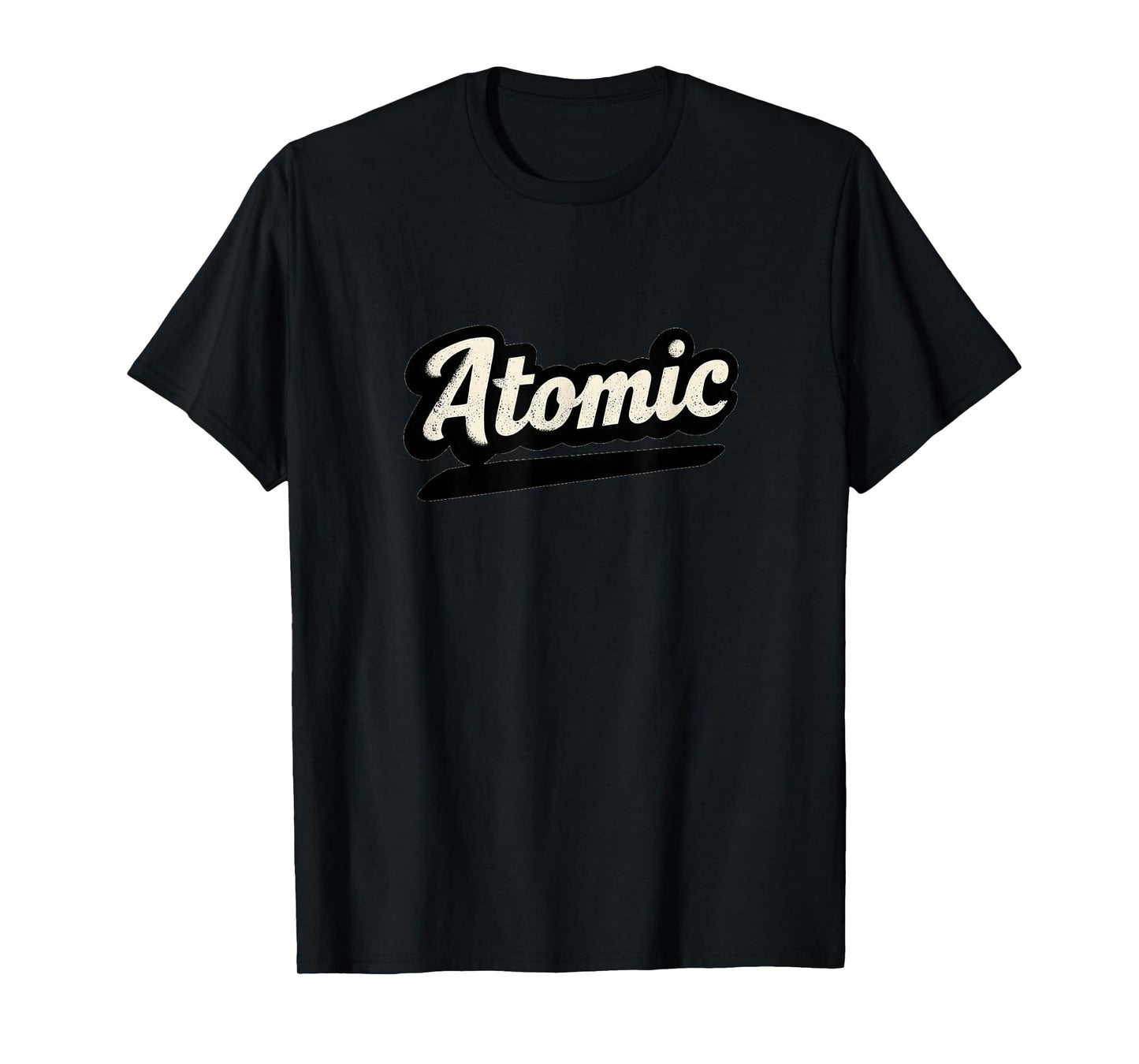 Nice Atomic Emblem Speech for Boys and Girls T-Shirt