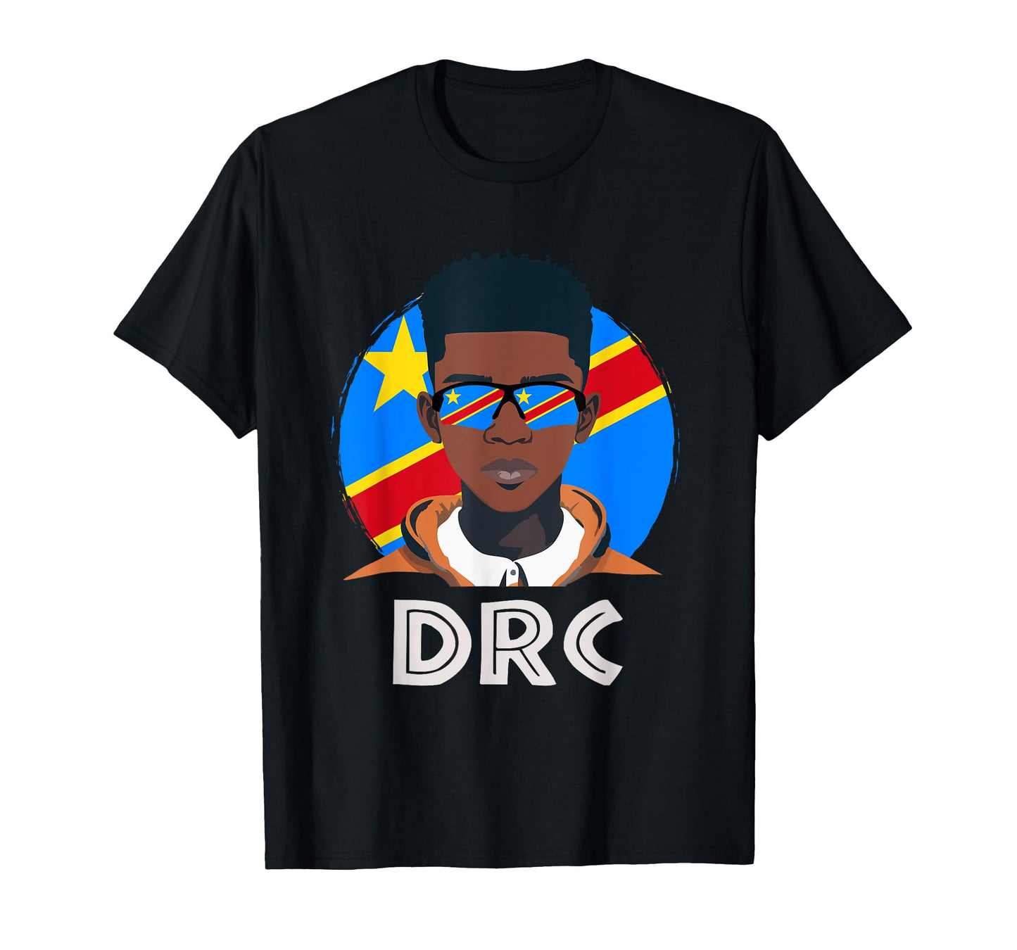 DRC, Congolese Flag, DR Congo Boy, African Boy, Congolese T-Shirt