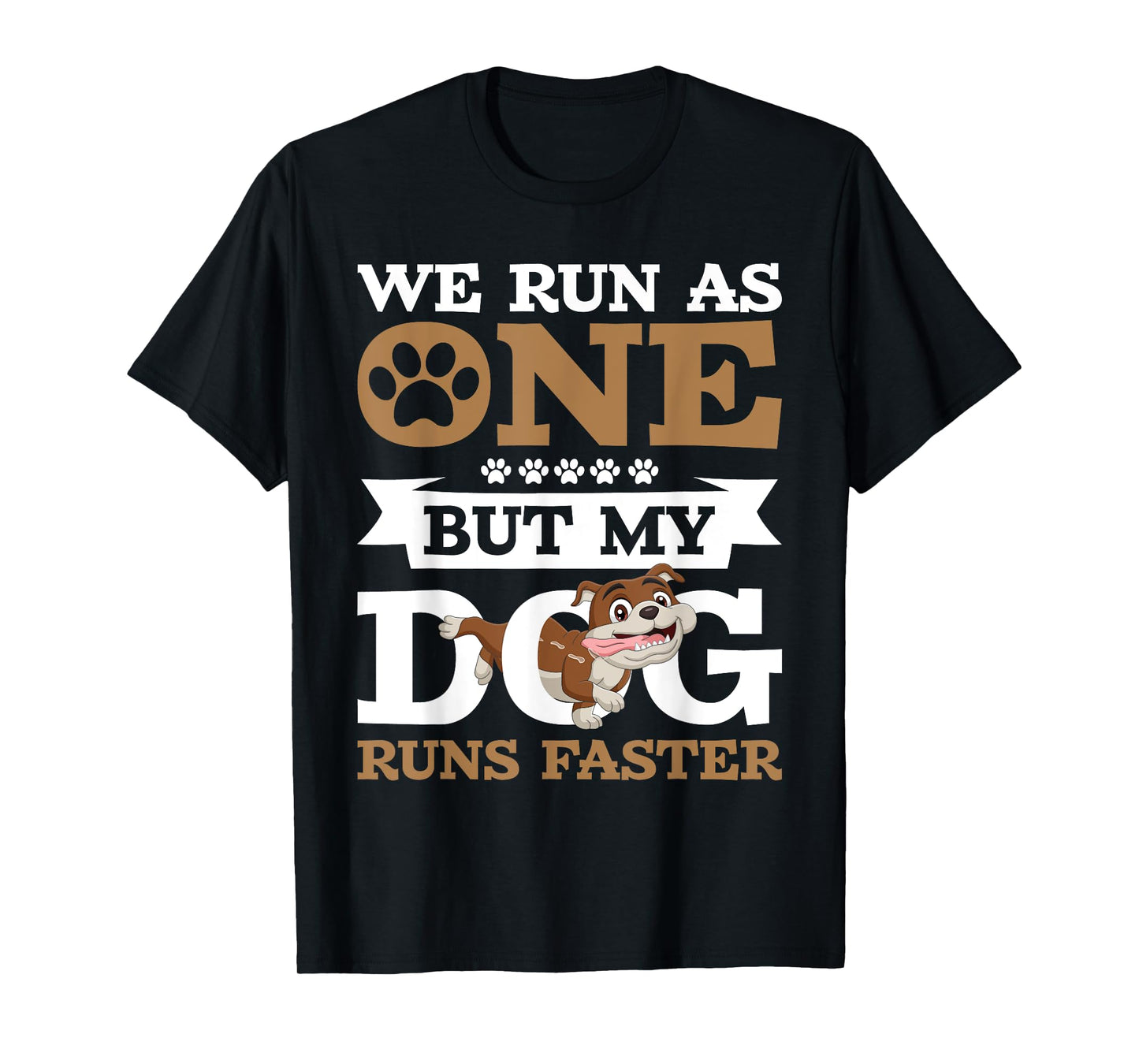 We Run As One - Dog Trainer Animal Lover Pet Owner T-Shirt for Men Women Kids