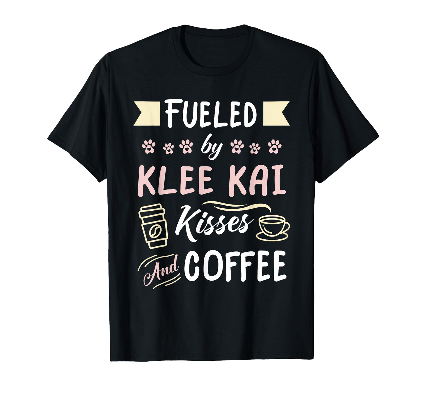 Funny Alaskan Klee Kai Mom Coffee Lover T-Shirt