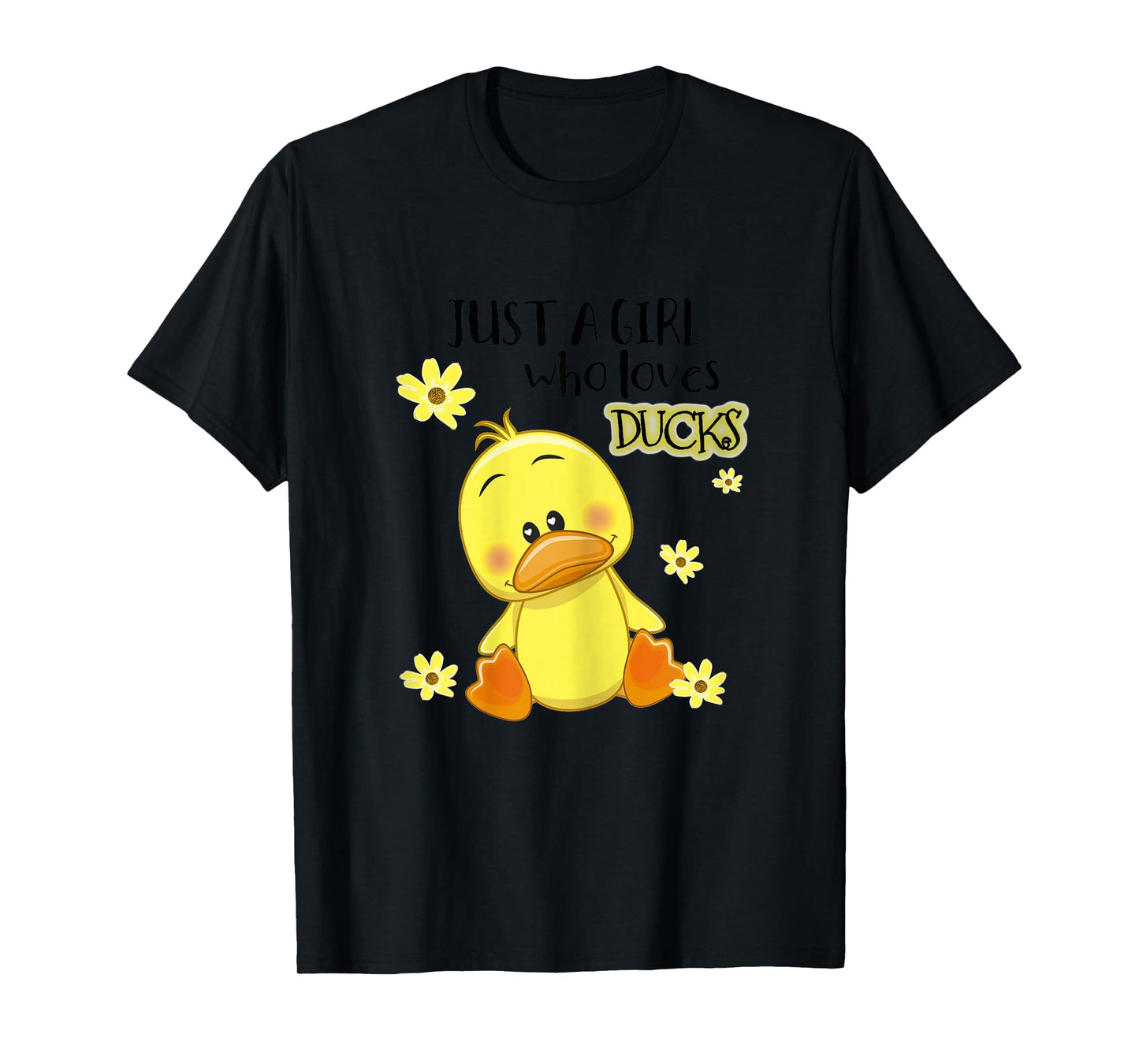 Just a Girl Who Loves Ducks T-Shirt