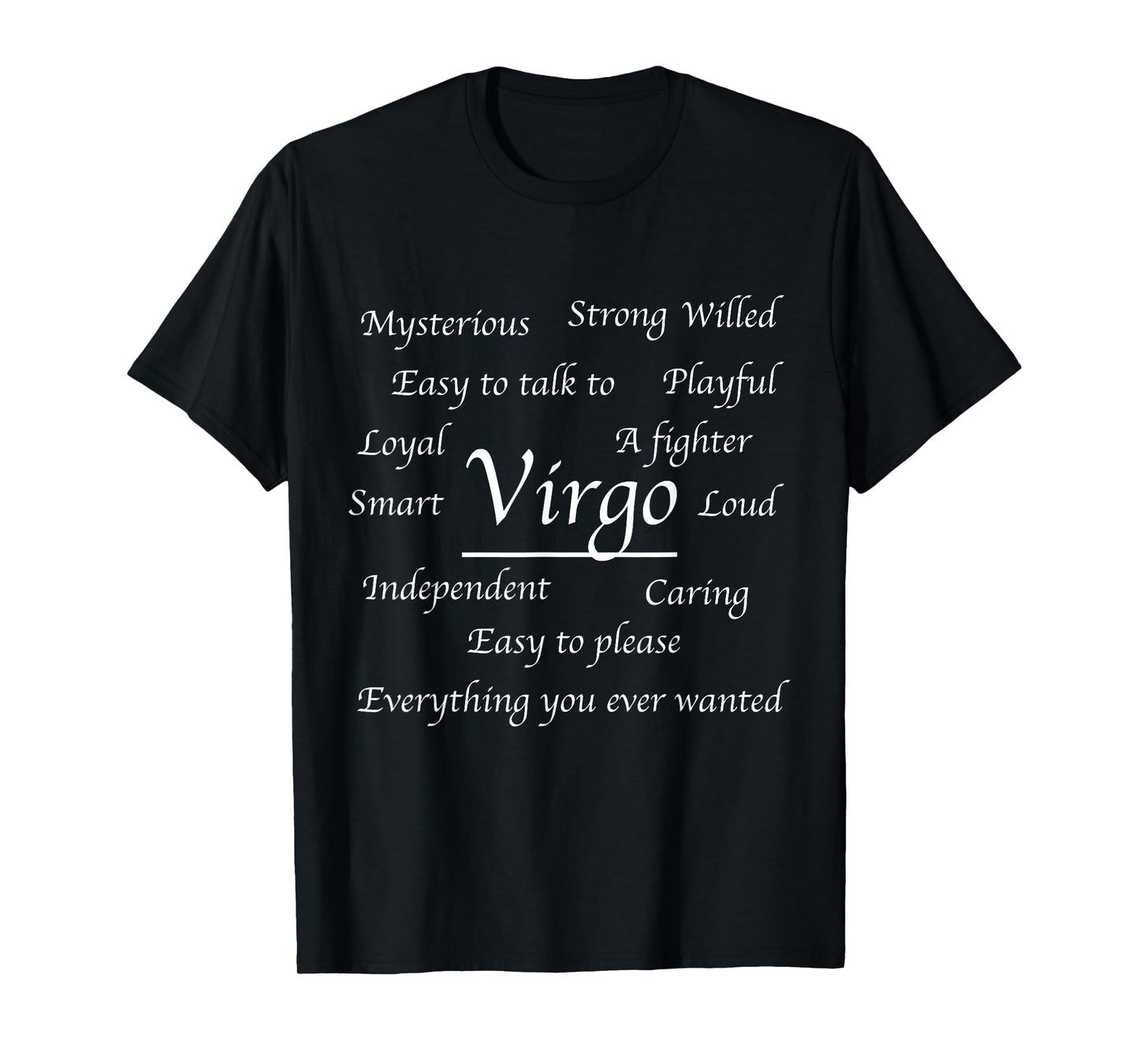 Virgo Birthday Shirts Funny Virgo Zodiac Astrology Sign Fact T-Shirt