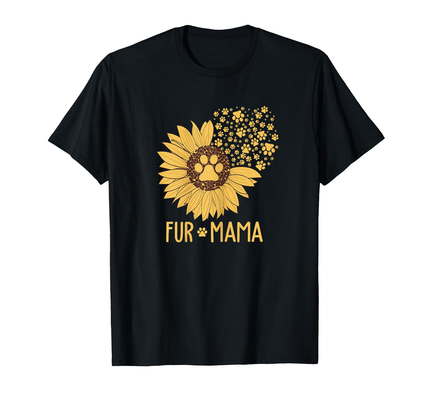 Dog Mom Shirt - Dog T-Shirts For Women Fur Mama T-Shirt