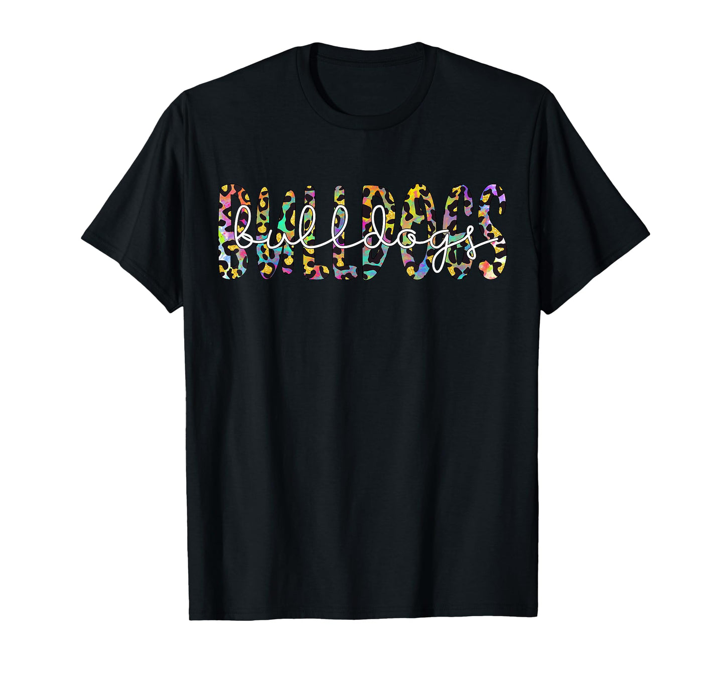 Bulldogs School Sports Fan Team Spirit Mascot Gift Vintage T-Shirt