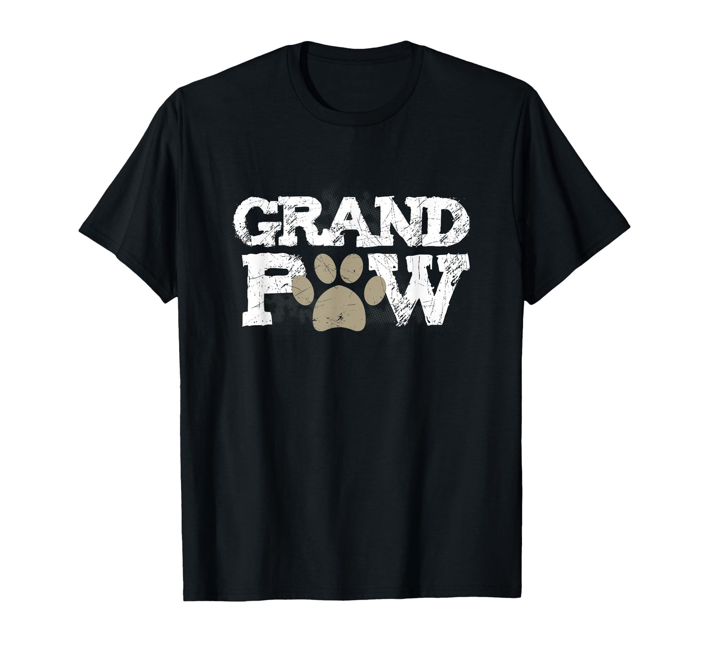 Grandpaw Dog Shirt For Men Grandfather Dog Gift Grandpaw T-Shirt