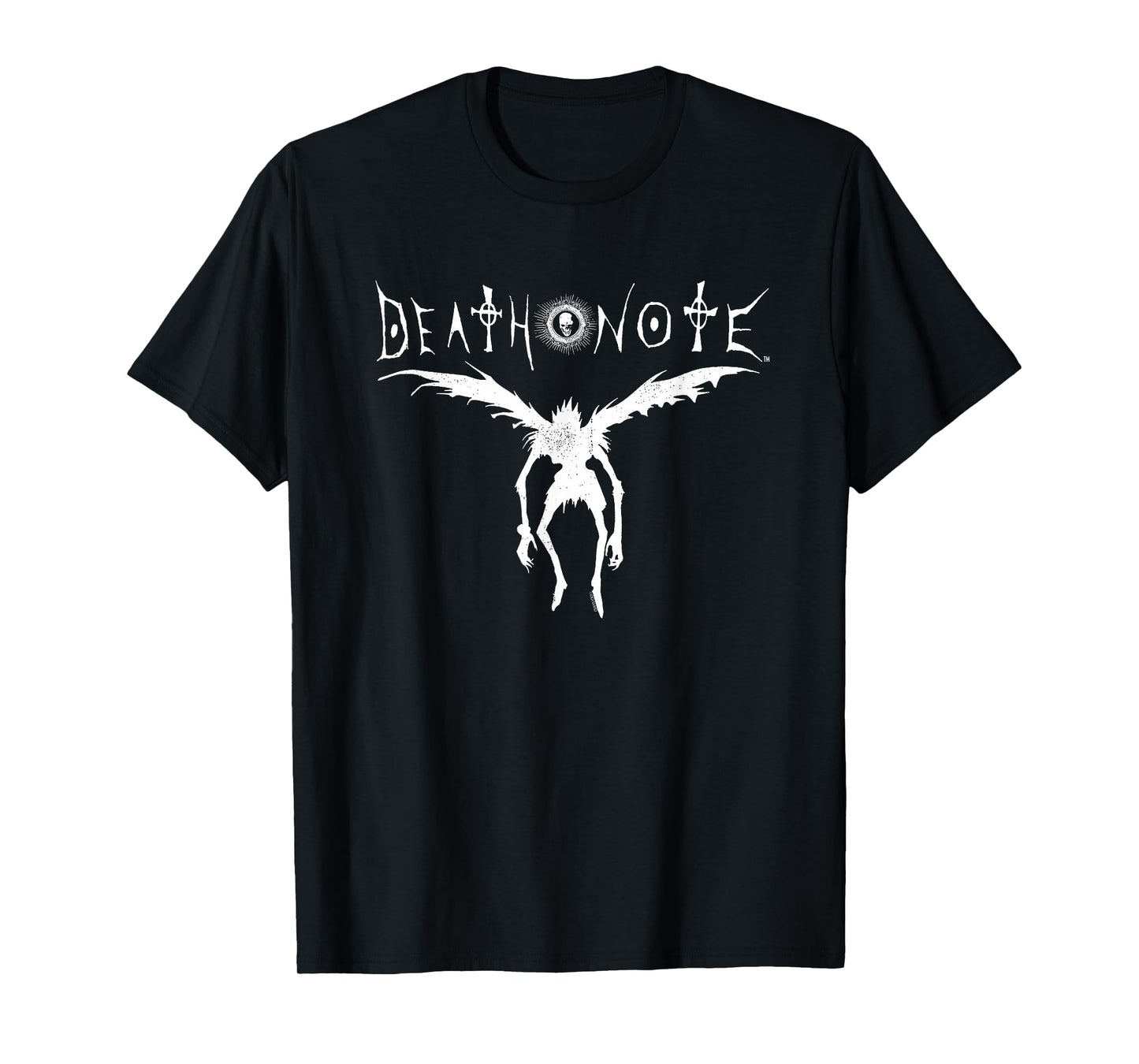 Death Note Ryuk Silhouette with Logo Anime T-Shirt