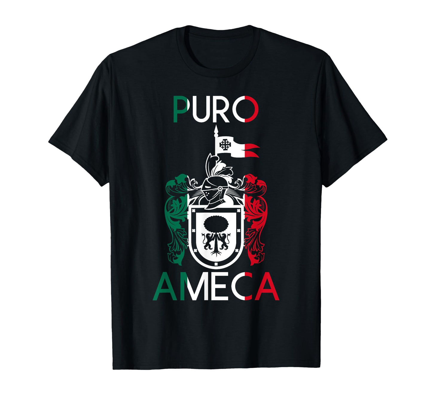 Ameca Jalisco Estado De Mexico Escudo Eagle Aguila T-Shirt