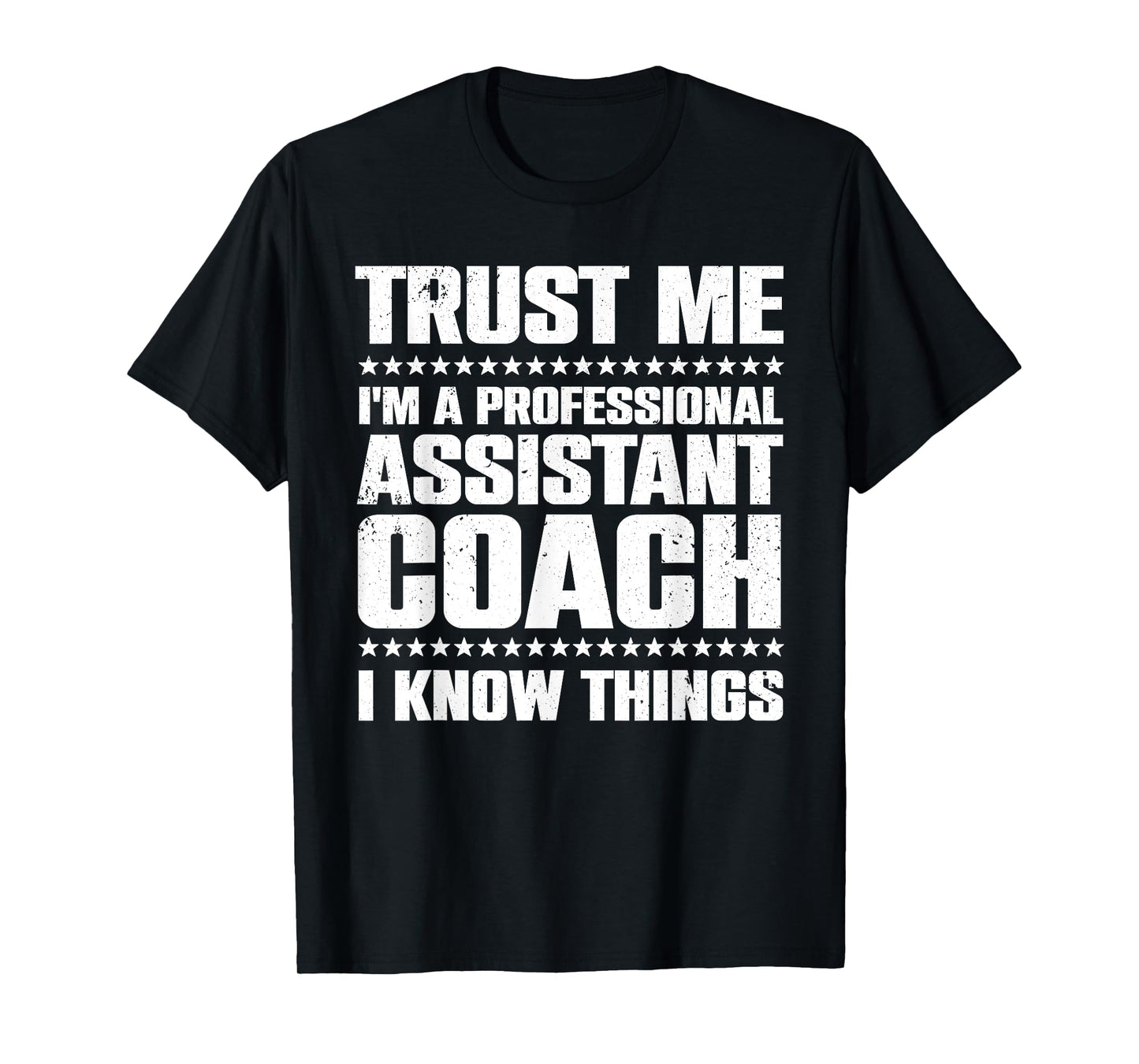 Cute Assistant Coach For Men Women Softball Baseball Coaches T-Shirt