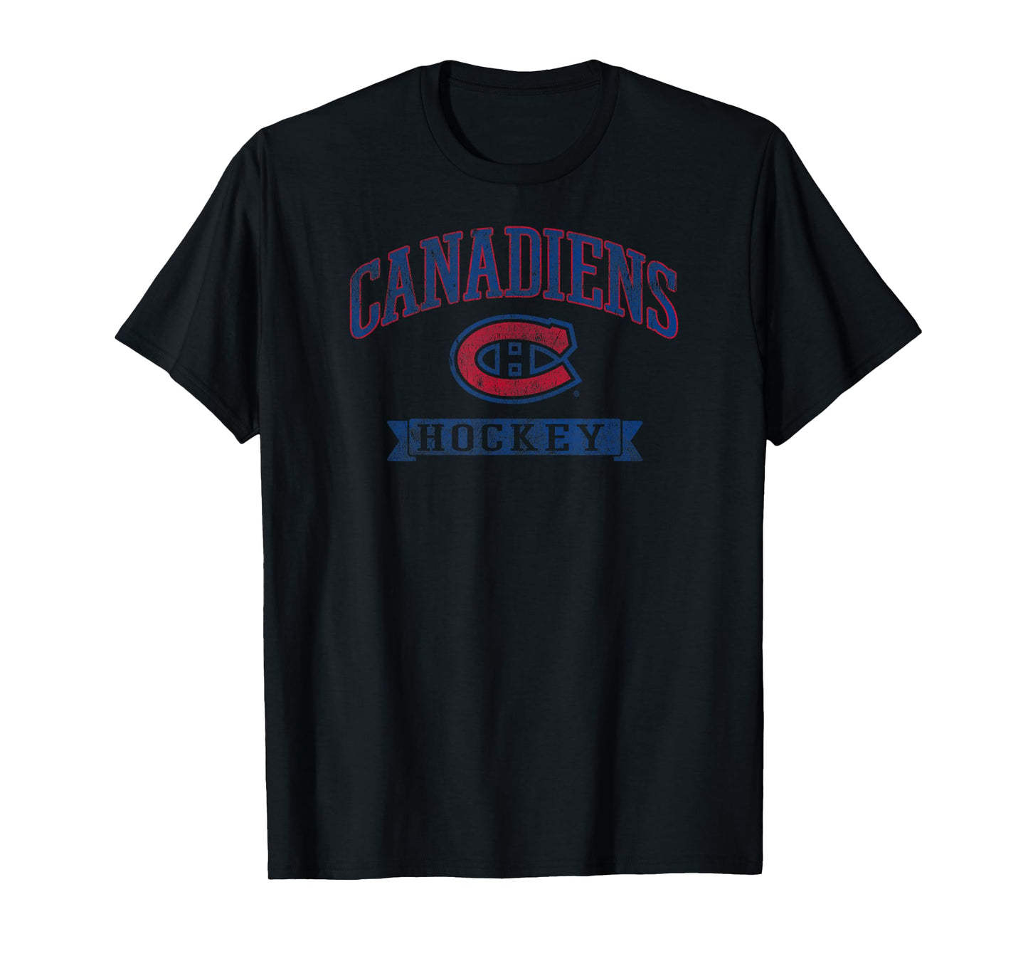 Montreal Canadiens Vintage Hockey White Officially Licensed T-Shirt