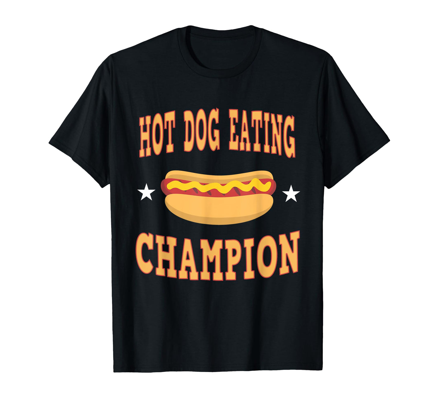 Hot Dog Eating Champion Funny T Shirt T-Shirt