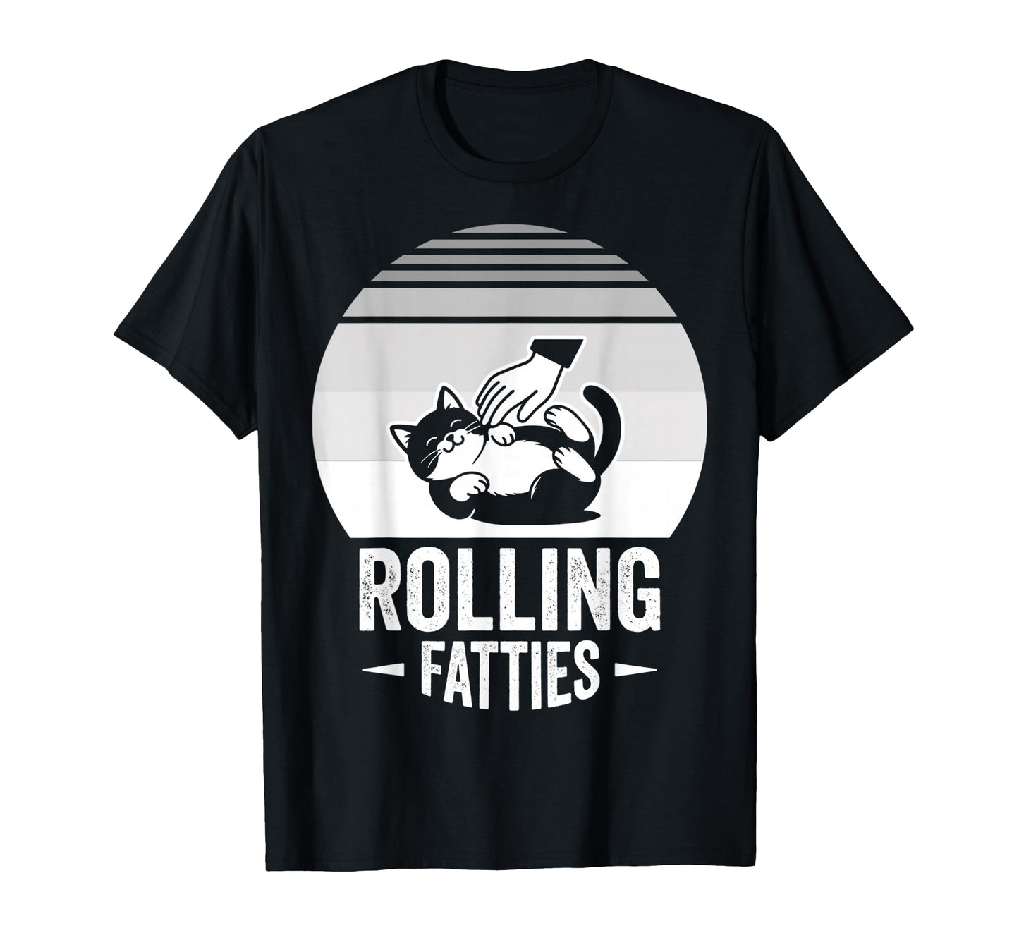 Rolling Fatties Cat Fun T-Shirt