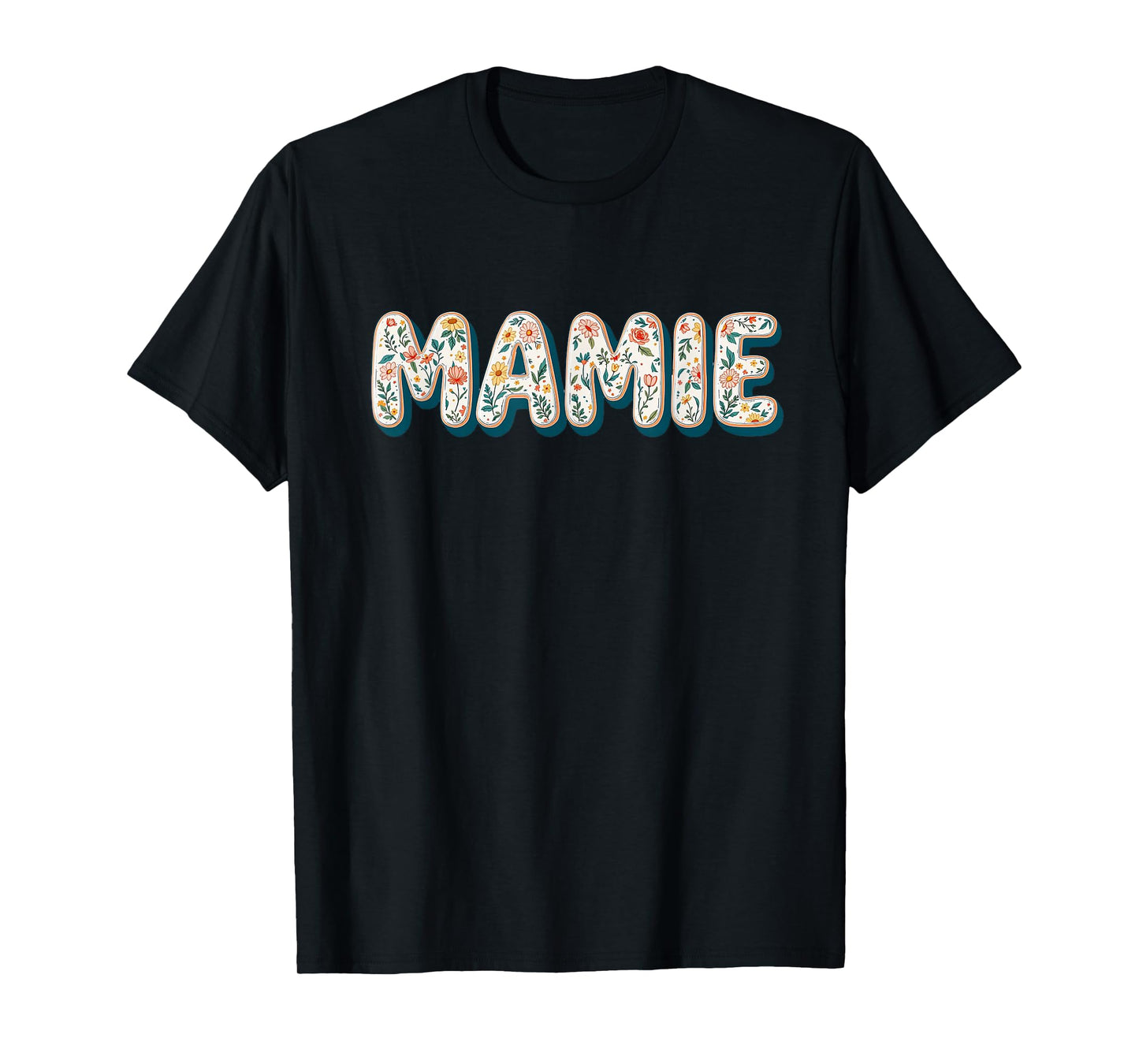 Wildflowers Mamie Floral Mother's Day Mamie T-Shirt