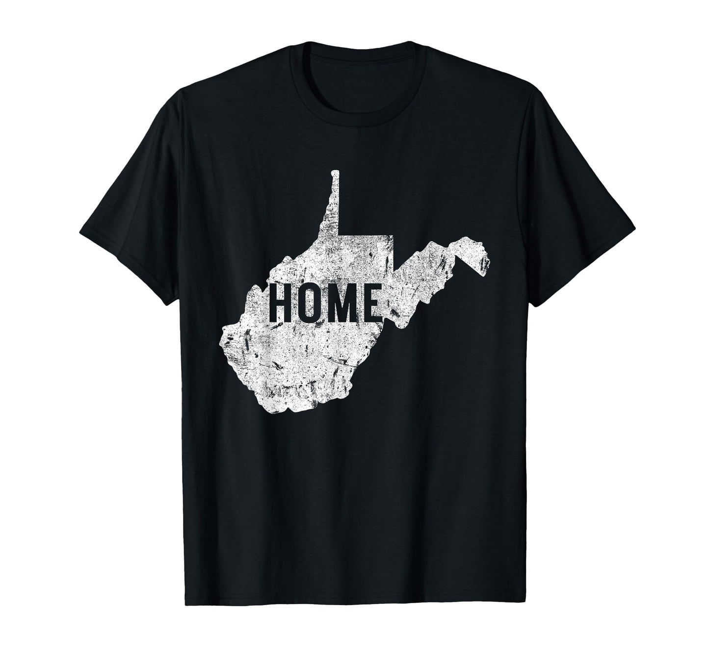West Virginia Map Home WV Vintage T-Shirt