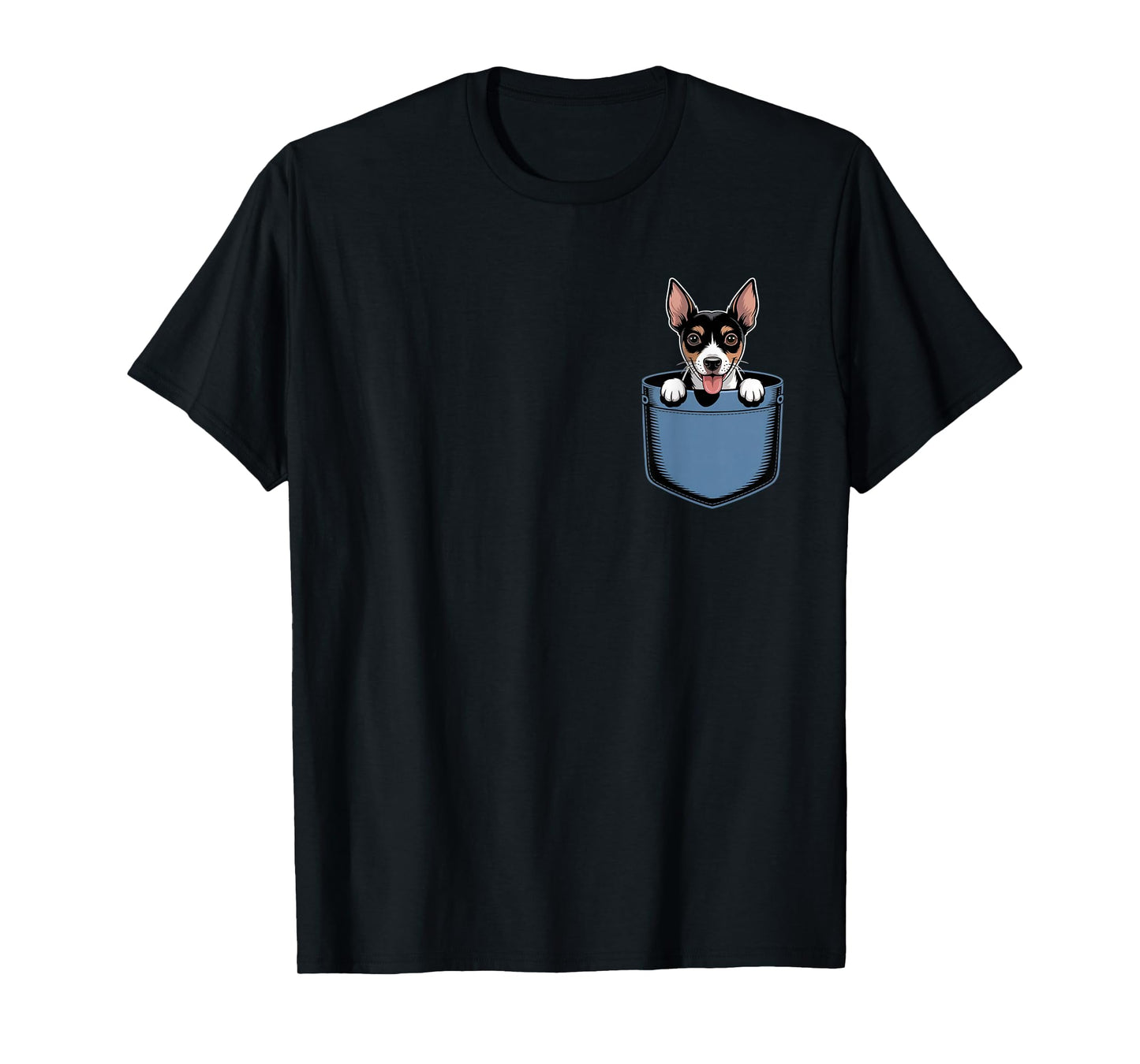 Cute Pocket Rat Terrier Lover Dog Mom T-Shirt
