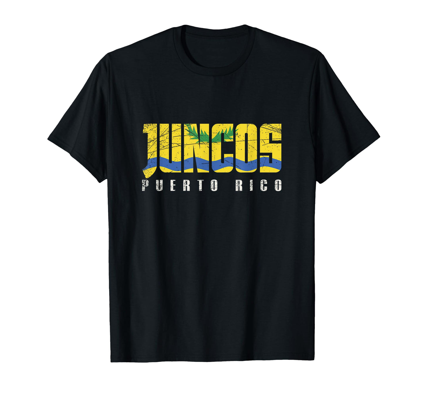 Juncos City in Puerto Rico, Juncos Flag T-Shirt