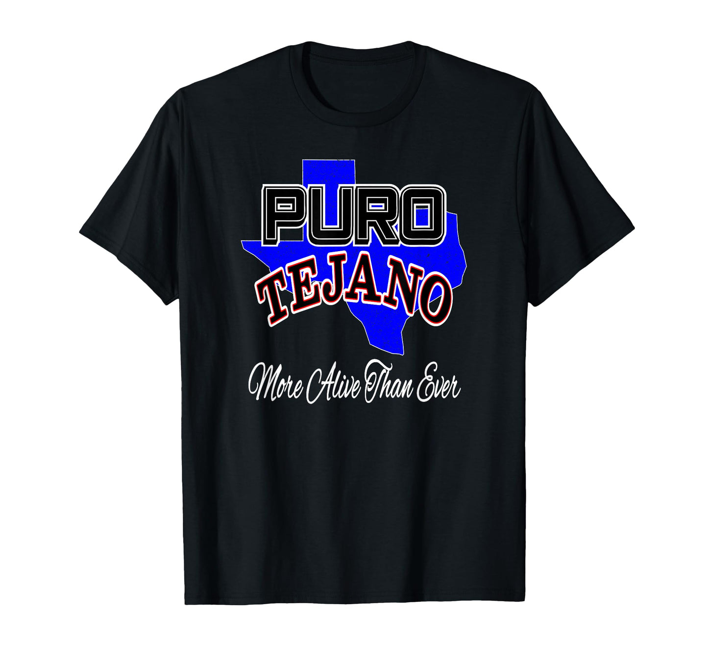 C3G Designs Men's Unisex-Adults Black Tejano Music T-Shirt