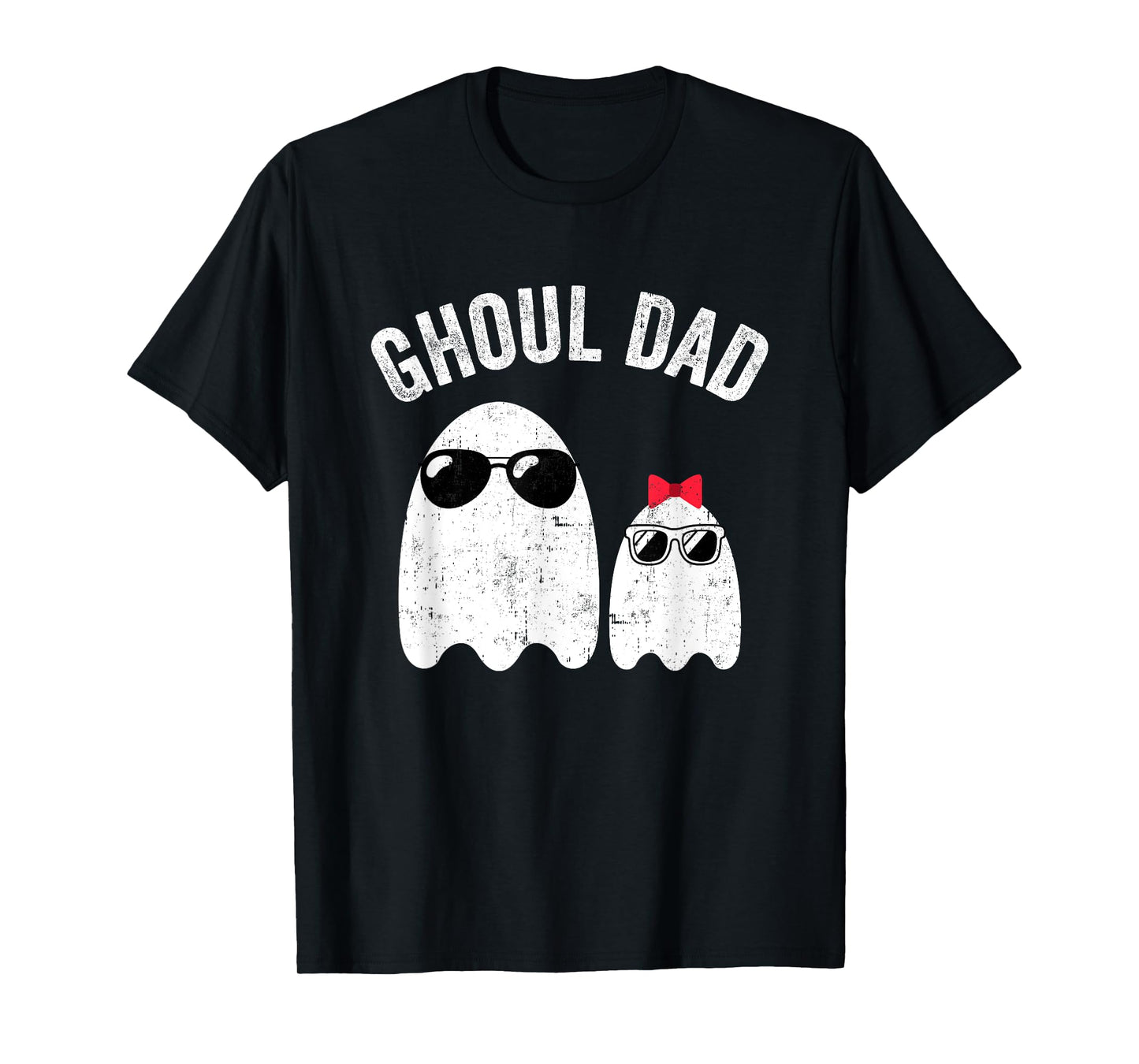 Ghoul Dad Funny Vintage Halloween Daddy Ghost T-Shirt