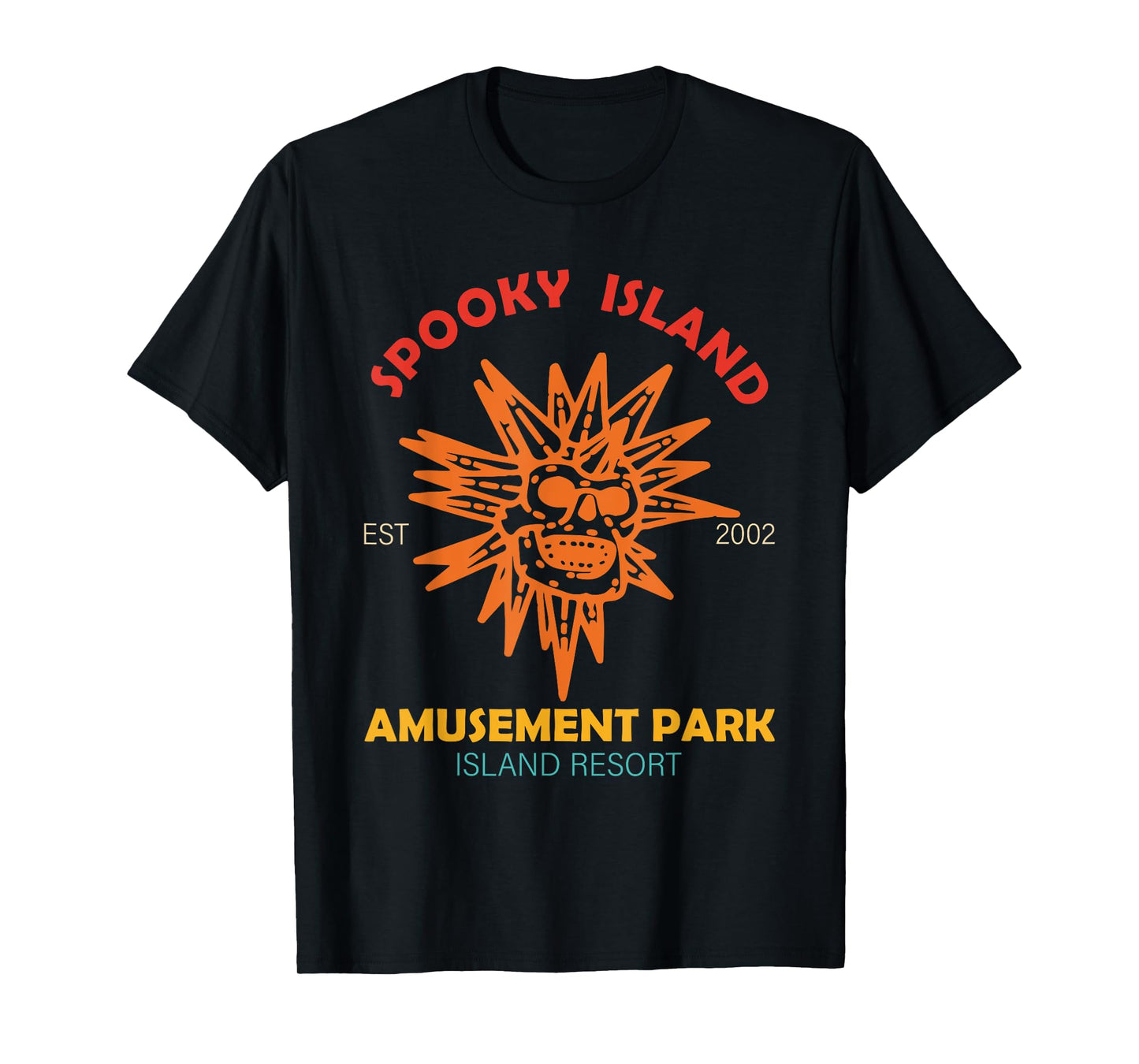 Spooky Island Est 2002 Amusement Park Island Resort T-Shirt
