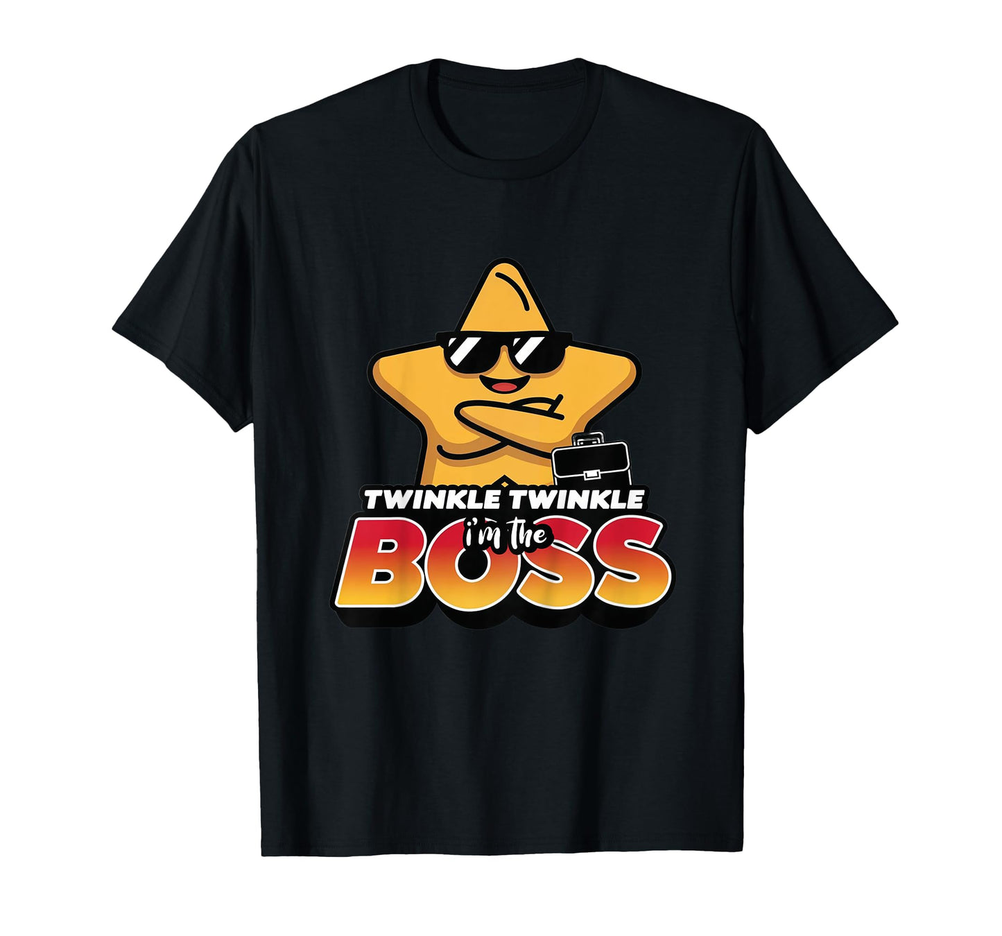 Kids Twinkle Twinkle I’m the Boss T-Shirt