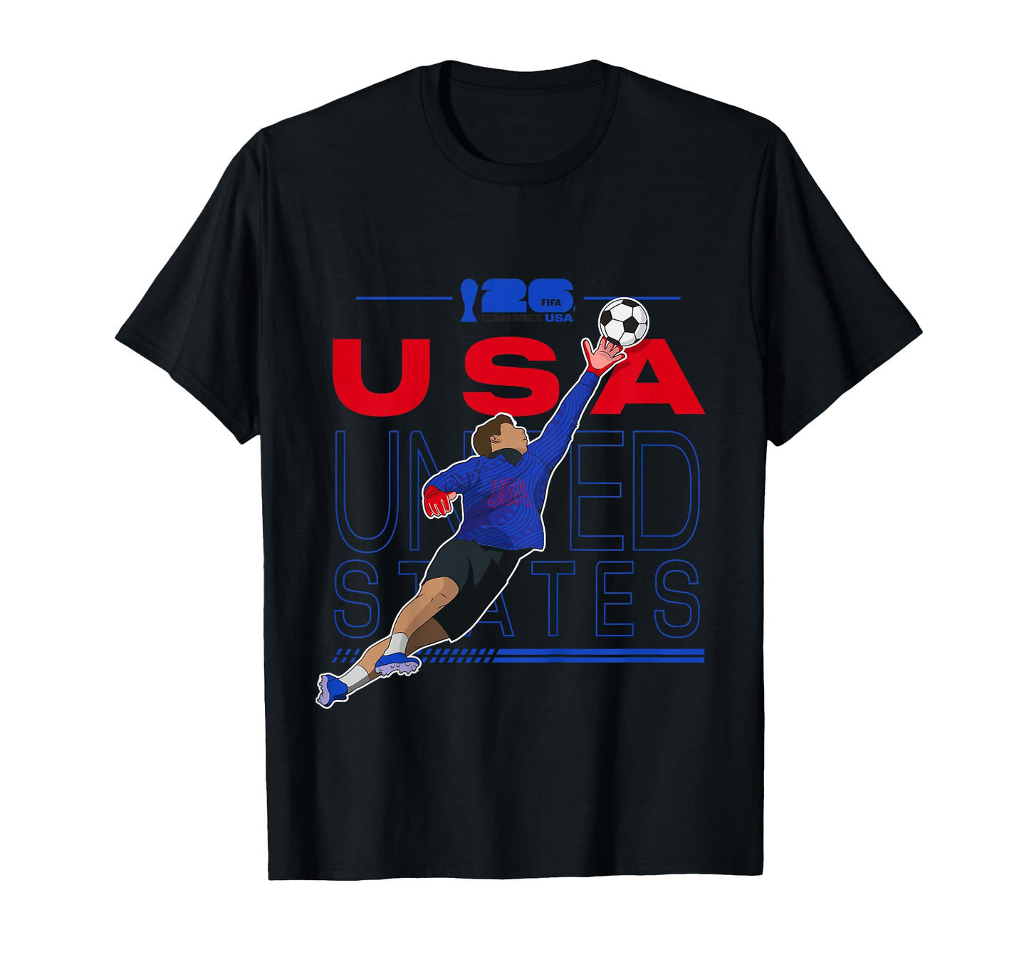Kids FIFA WORLD CUP26 USA Host Country Save T-Shirt
